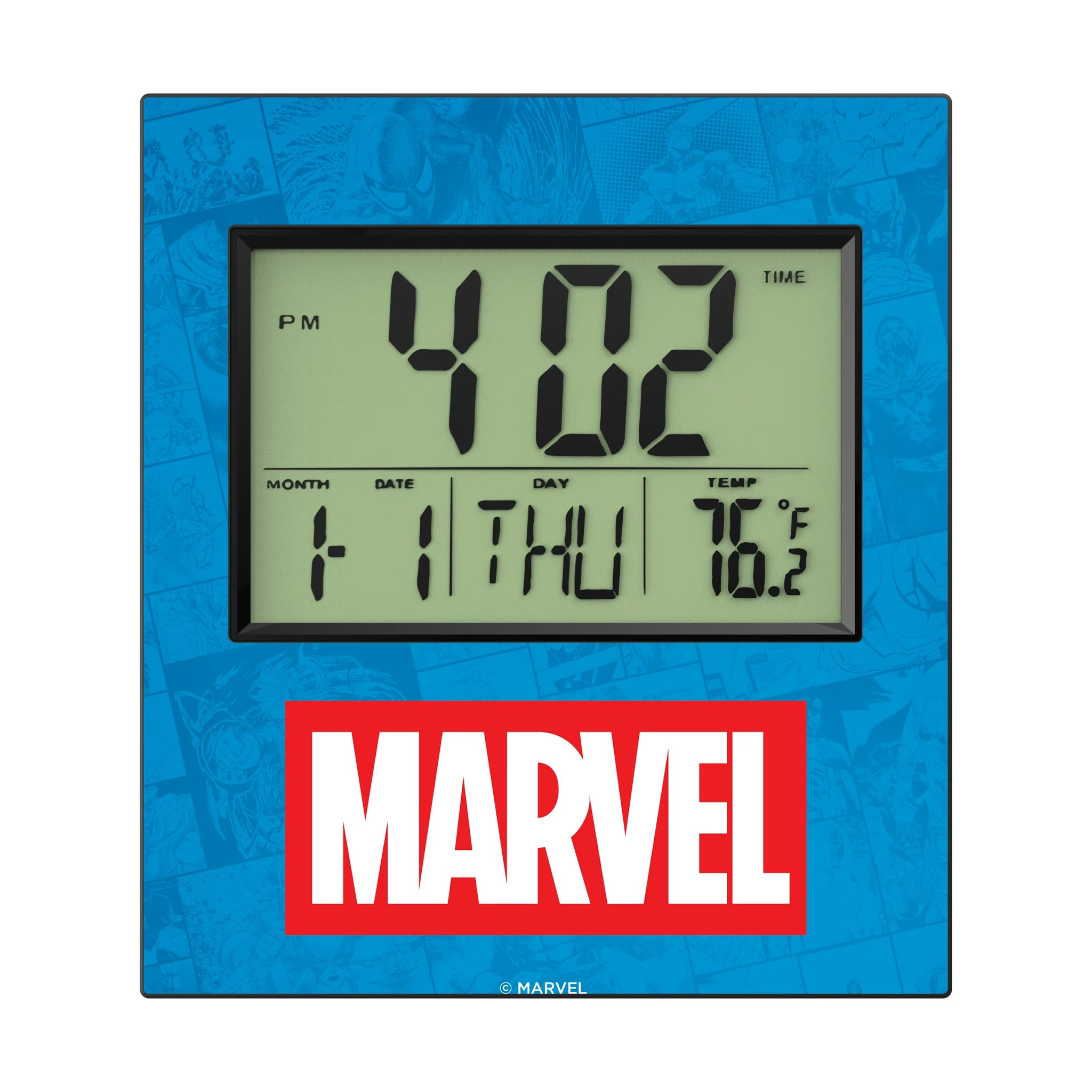 Marvel Comics Marvel Logo Wall Clock