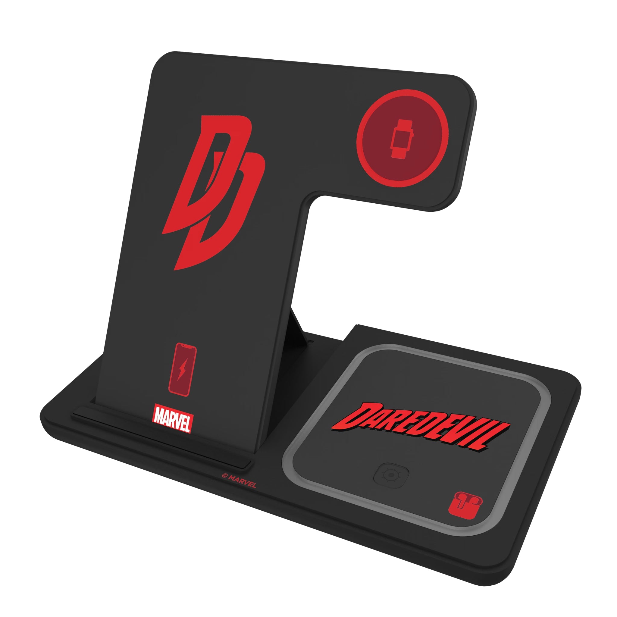 Marvel Daredevil Badge 3 in 1 Charging Station