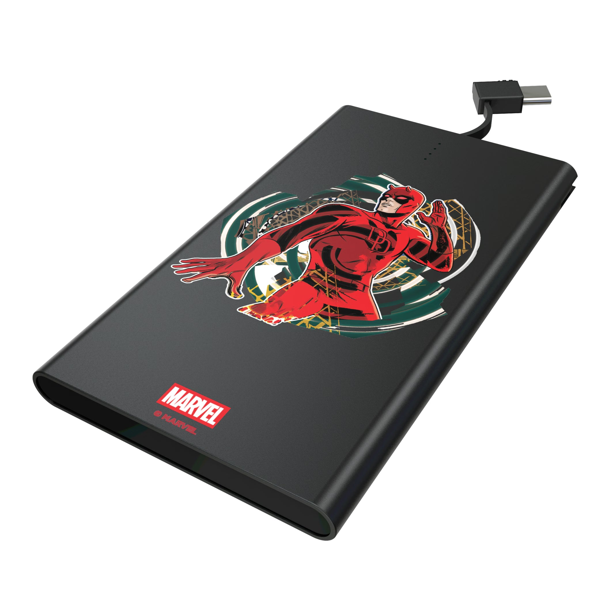 Marvel Daredevil Badge 5000mAh Flat Powerbank