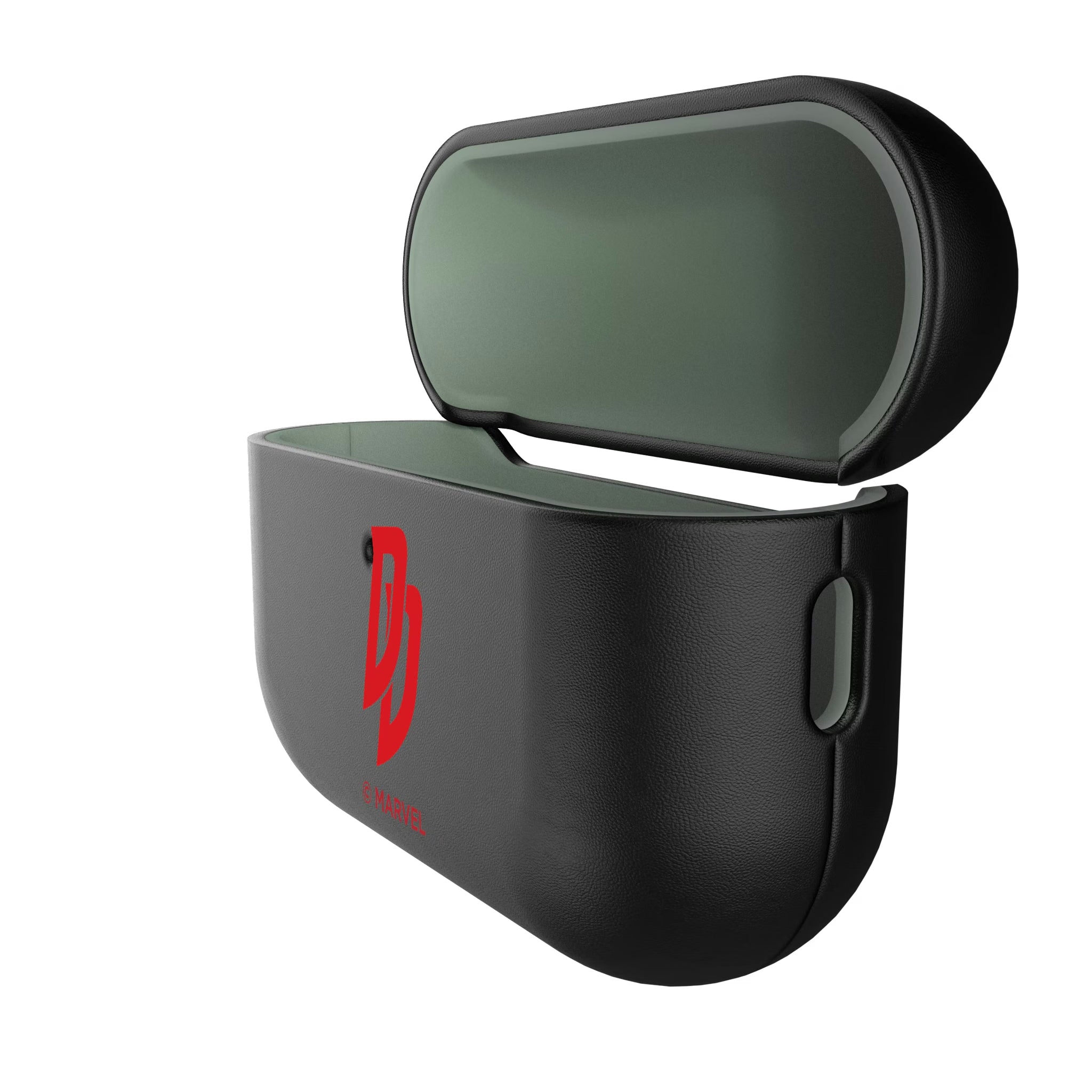 Marvel Daredevil Badge AirPods AirPod Case Cover - Isometric View#Device_AirPods Pro 3