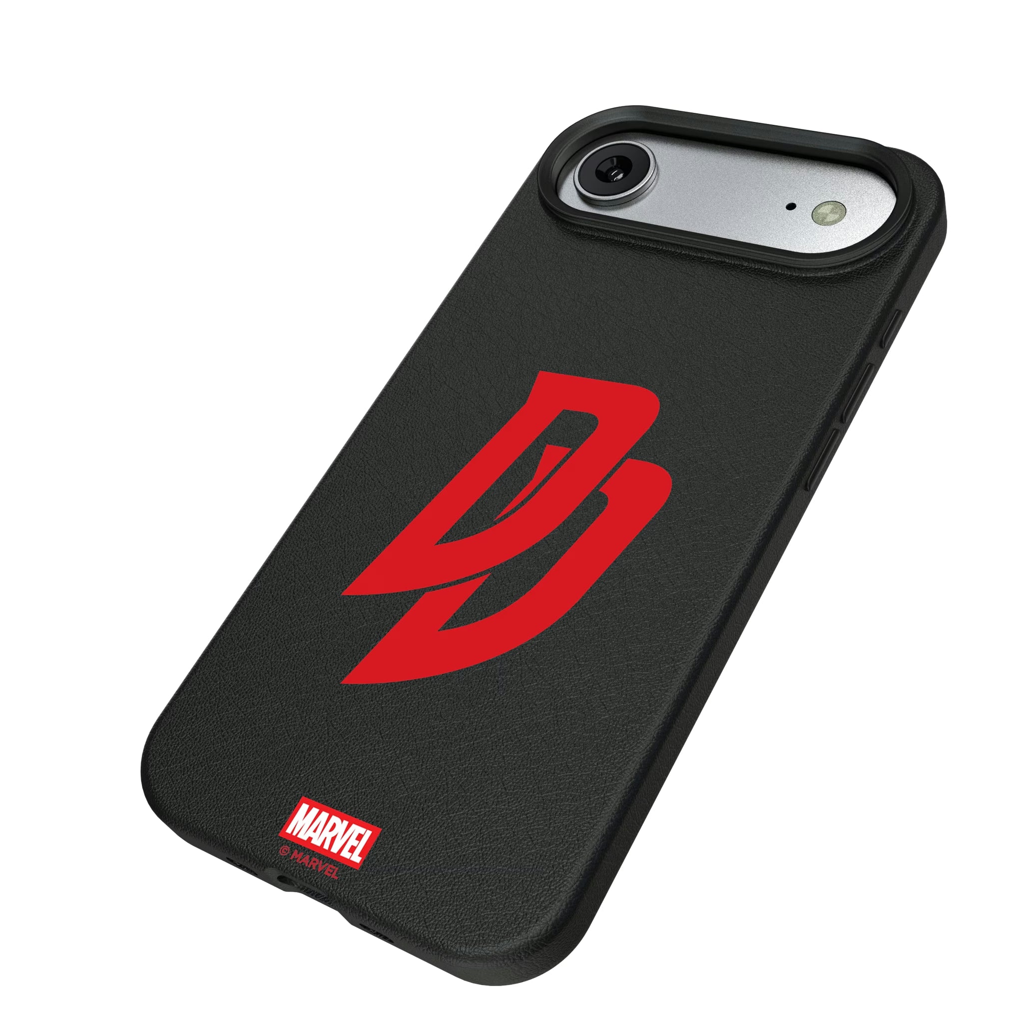 Marvel Daredevil Badge iPhone MagSafe Compatible Phone Case for Apple iPhone - Isometric View#Device_iPhone Air