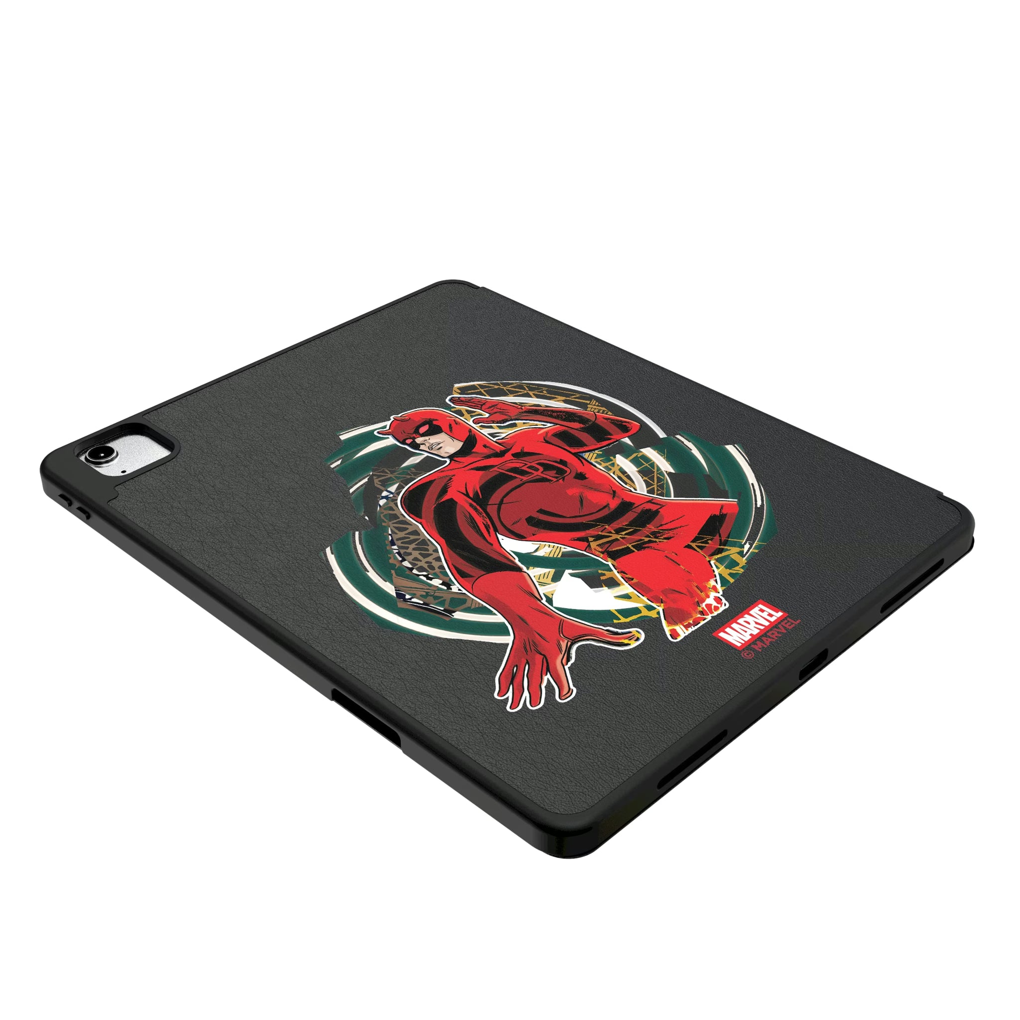 Marvel Daredevil Badge iPad Tablet Case for Apple iPad - Isometric View