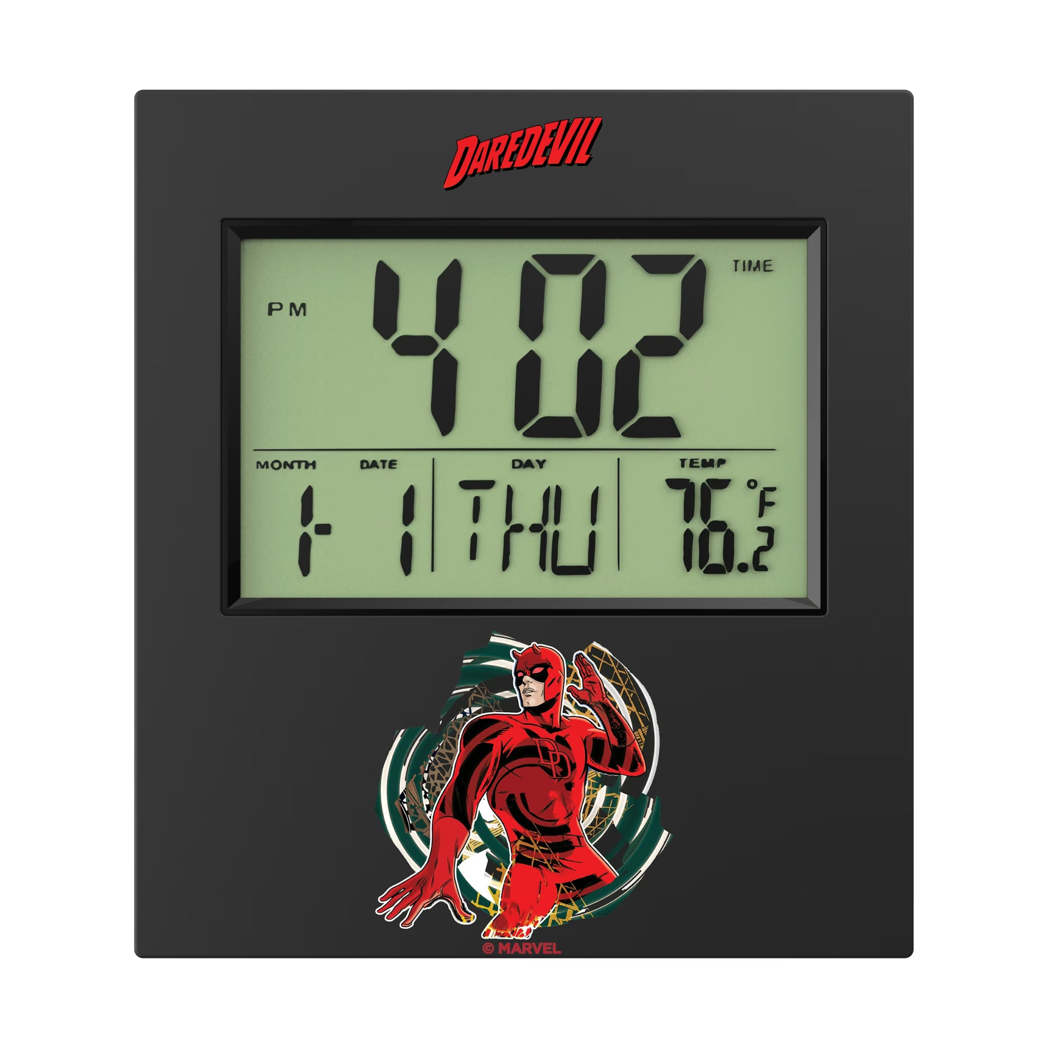 Marvel Daredevil Badge Wall Clock