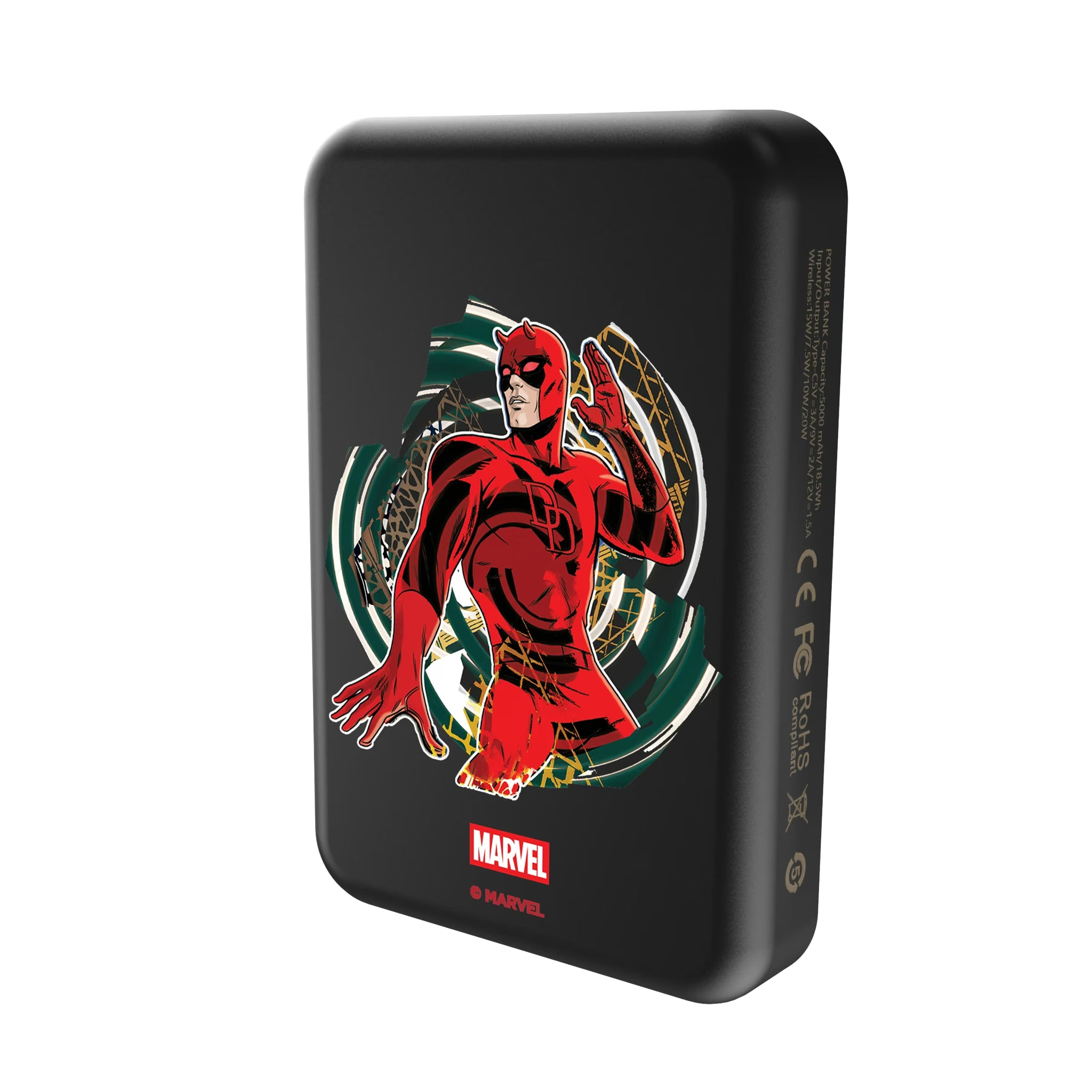 Marvel Daredevil Badge Wireless Mag Power Bank