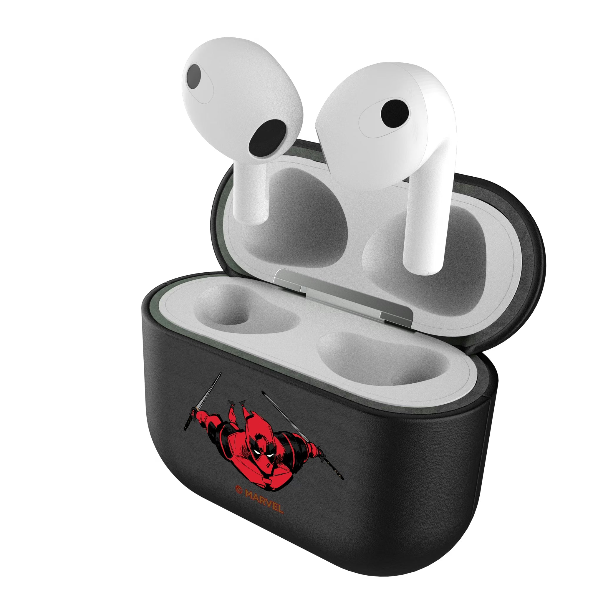 Marvel Deadpool Badge AirPods AirPod Case Cover#Device_AirPods 3rd Gen