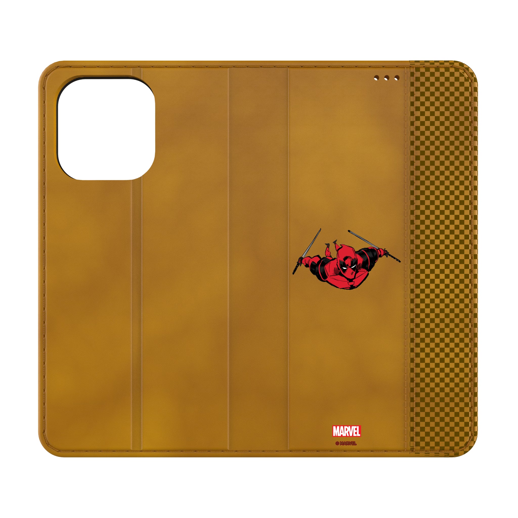 Marvel Deadpool Badge iPhone Folio Phone Case for Apple iPhone