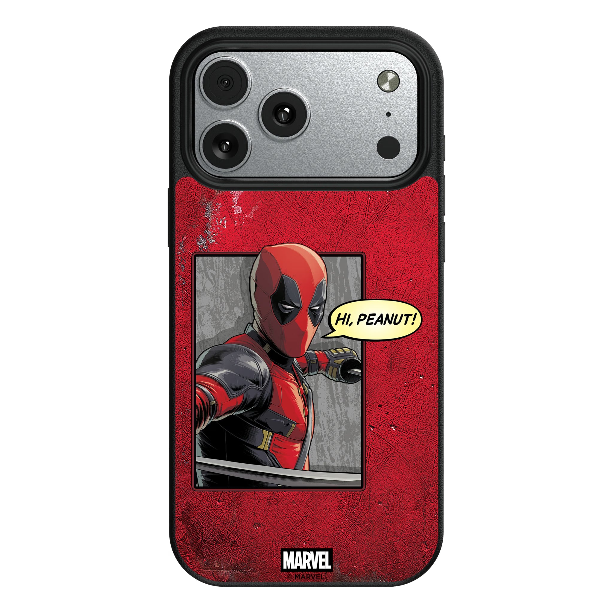 Marvel Deadpool Badge iPhone MagSafe Compatible Phone Case for Apple iPhone#Device_iPhone 17 Pro Max