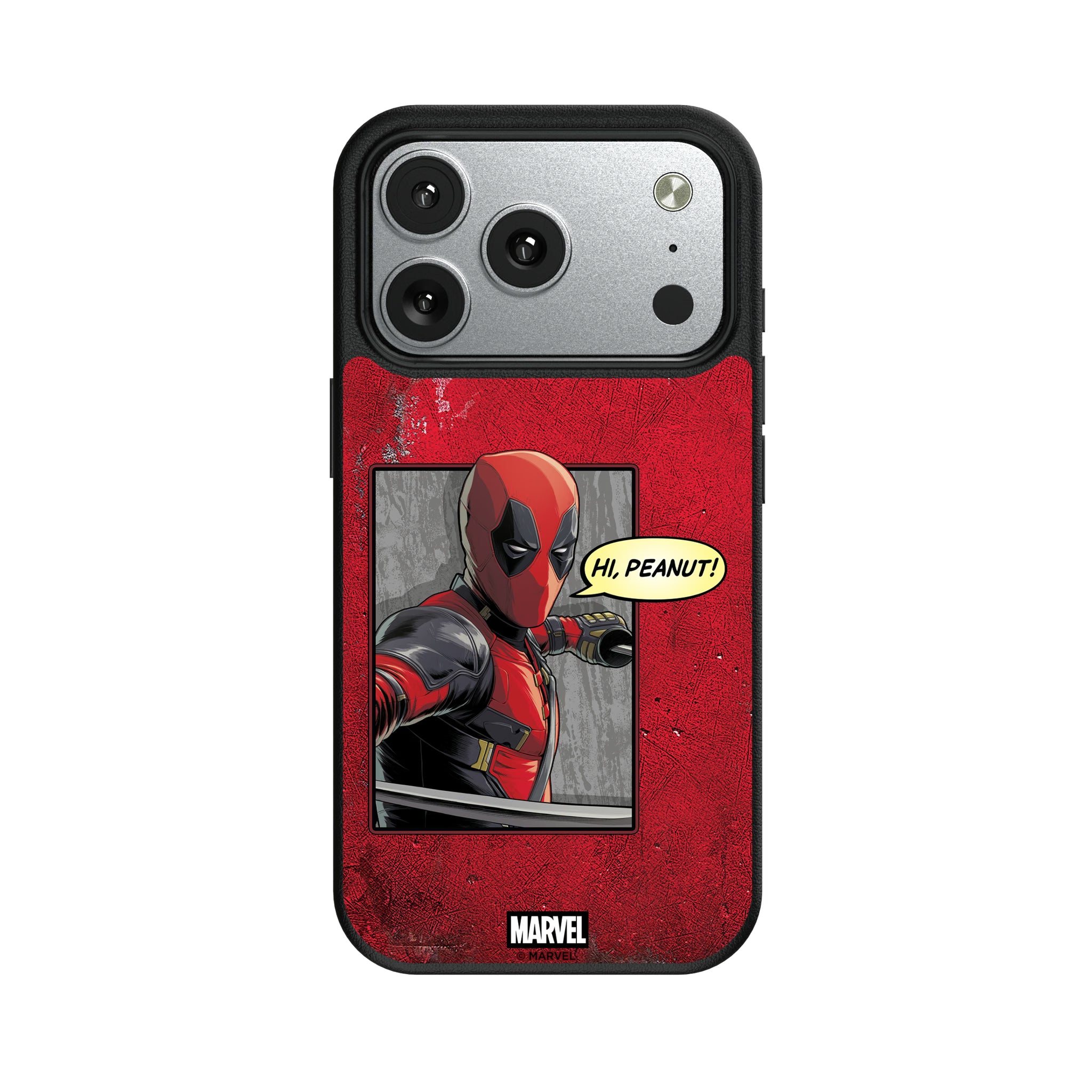 Marvel Deadpool Badge iPhone MagSafe Compatible Phone Case for Apple iPhone#Device_iPhone 17 Pro
