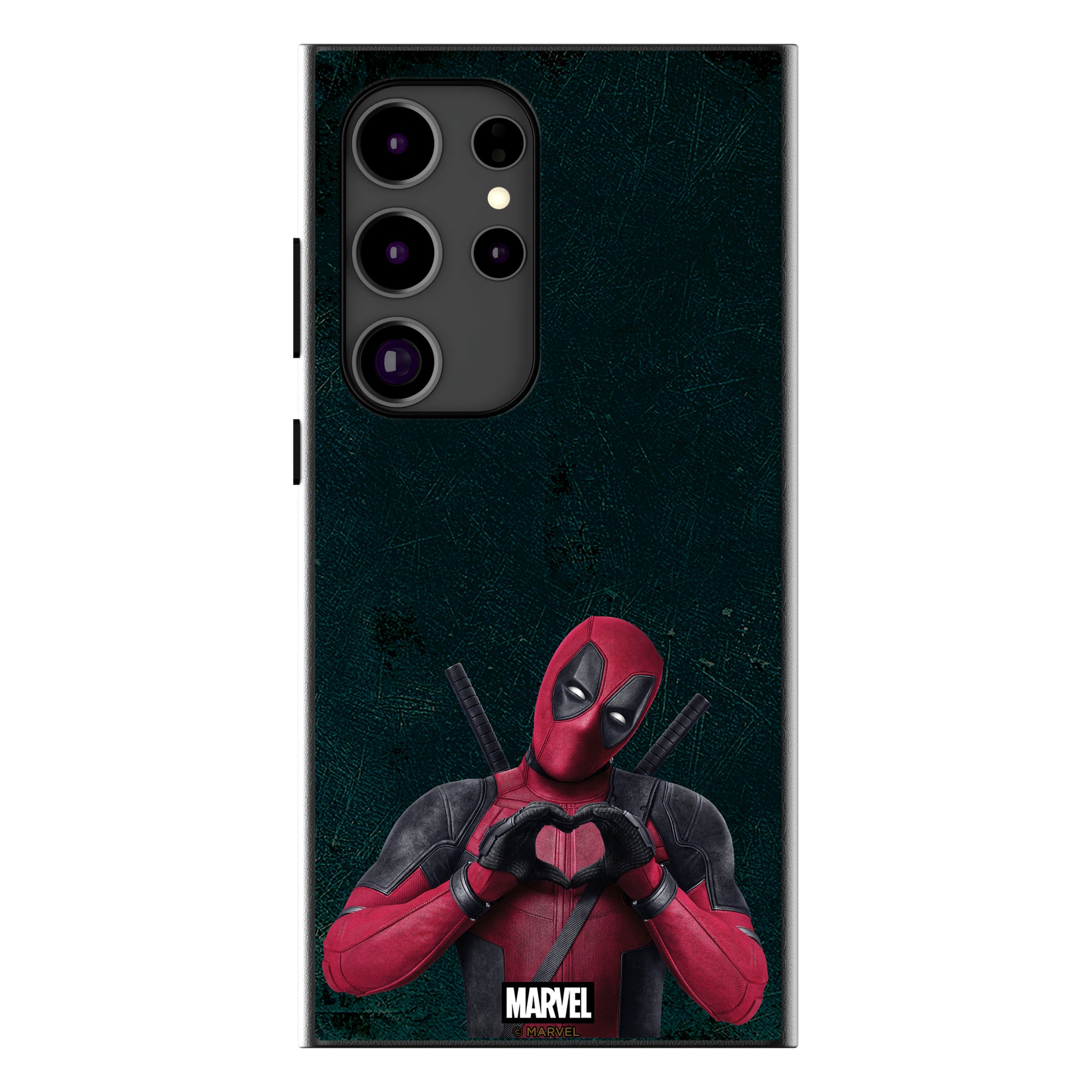 Marvel Deadpool Badge Galaxy MagSafe Compatible Phone Case for Samsung Galaxy