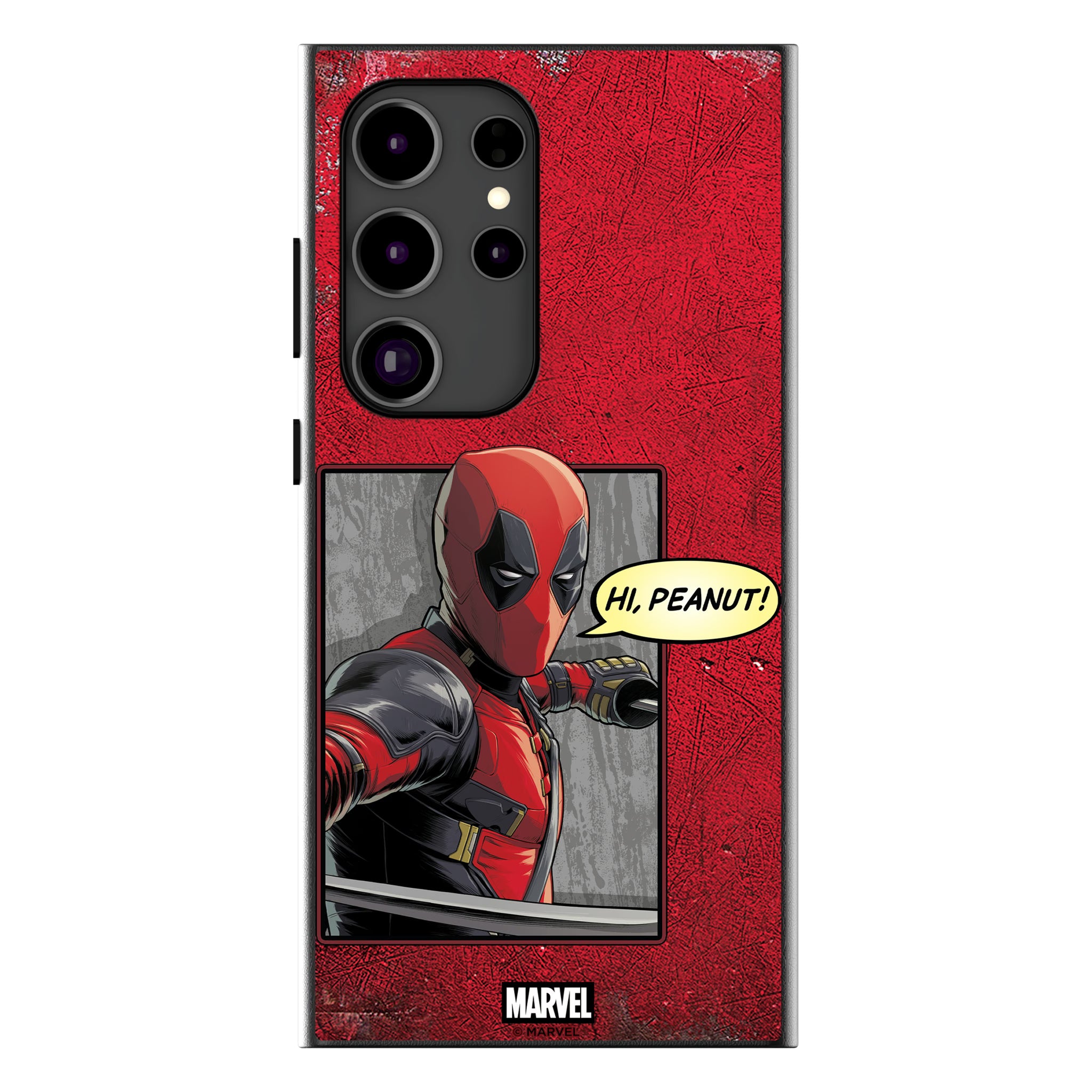 Marvel Deadpool Badge Galaxy MagSafe Compatible Phone Case for Samsung Galaxy