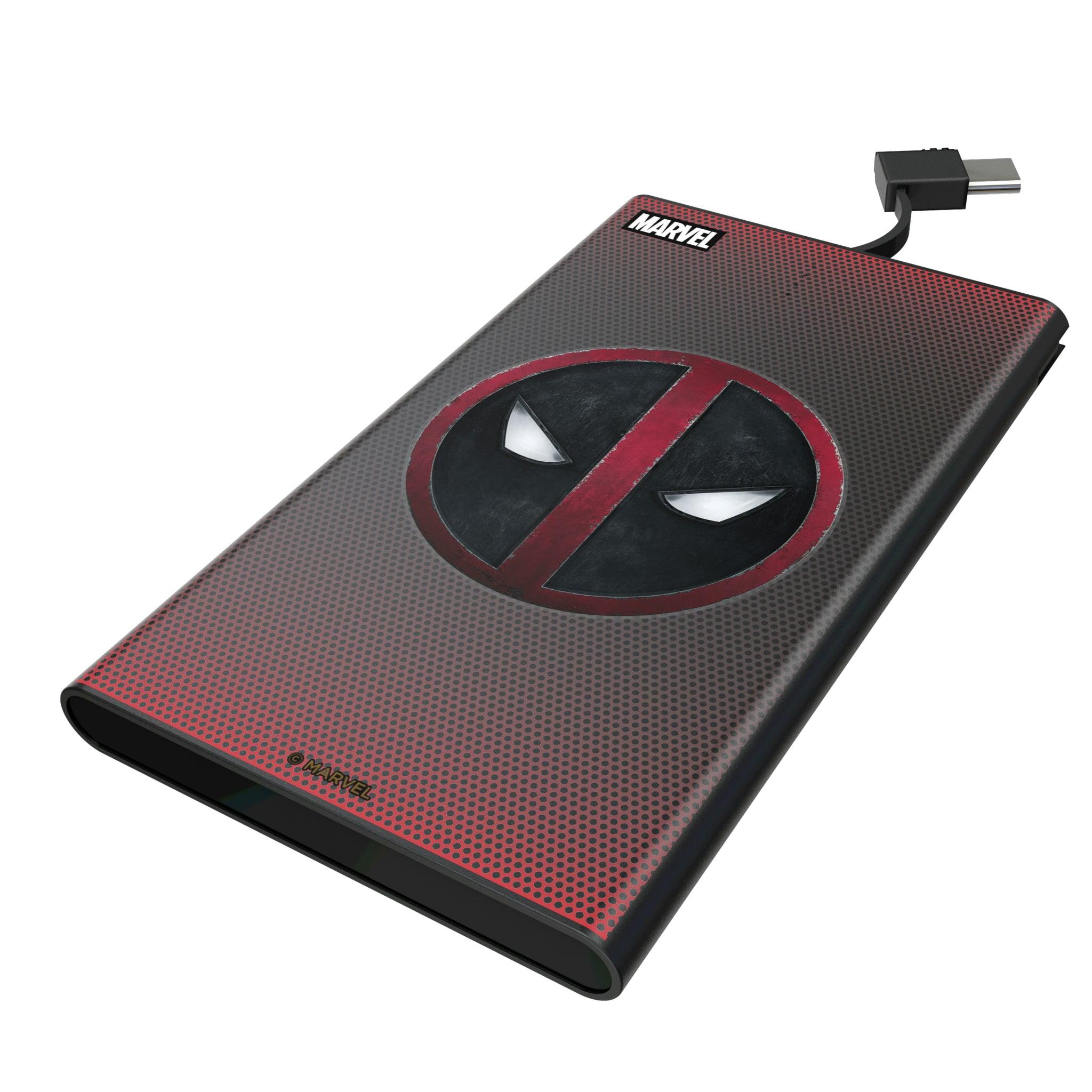 Marvel Deadpool Grid 5000mAh Flat Powerbank