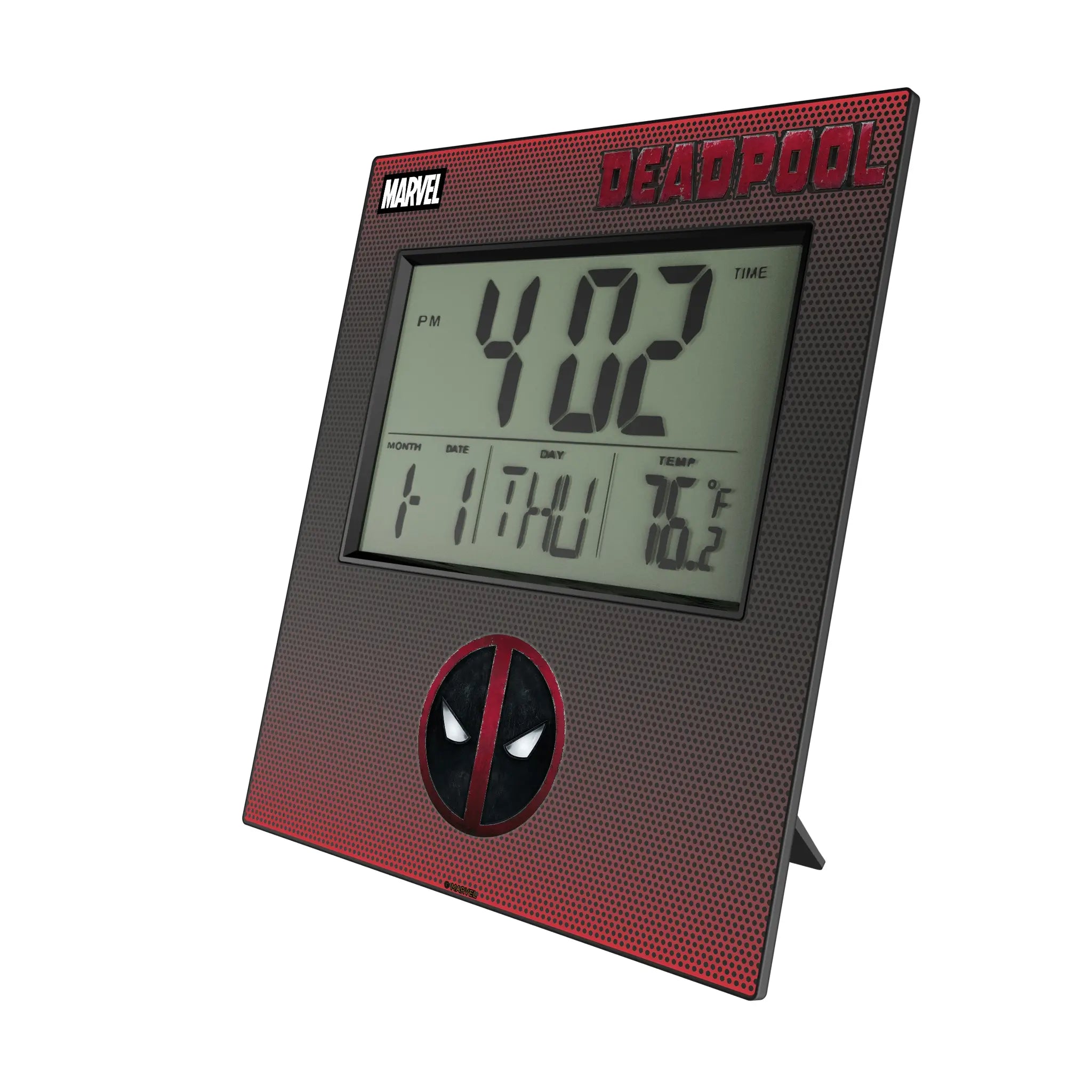 Marvel Deadpool Grid Wall Clock