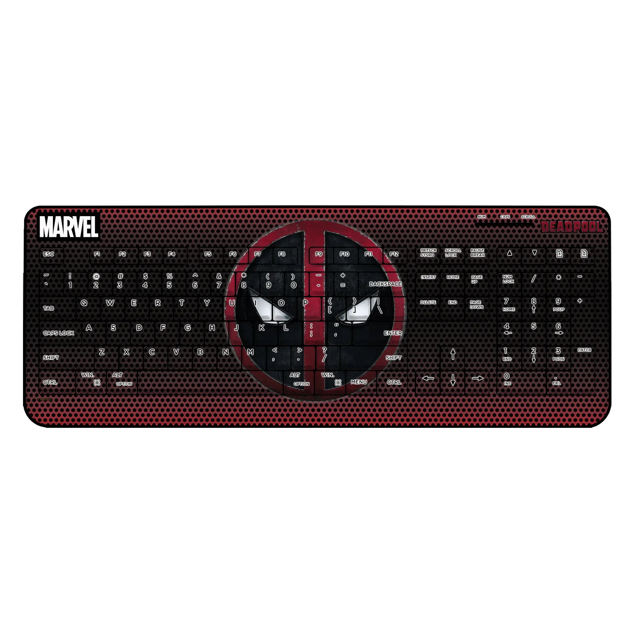 Marvel Deadpool Grid Wireless USB Keyboard