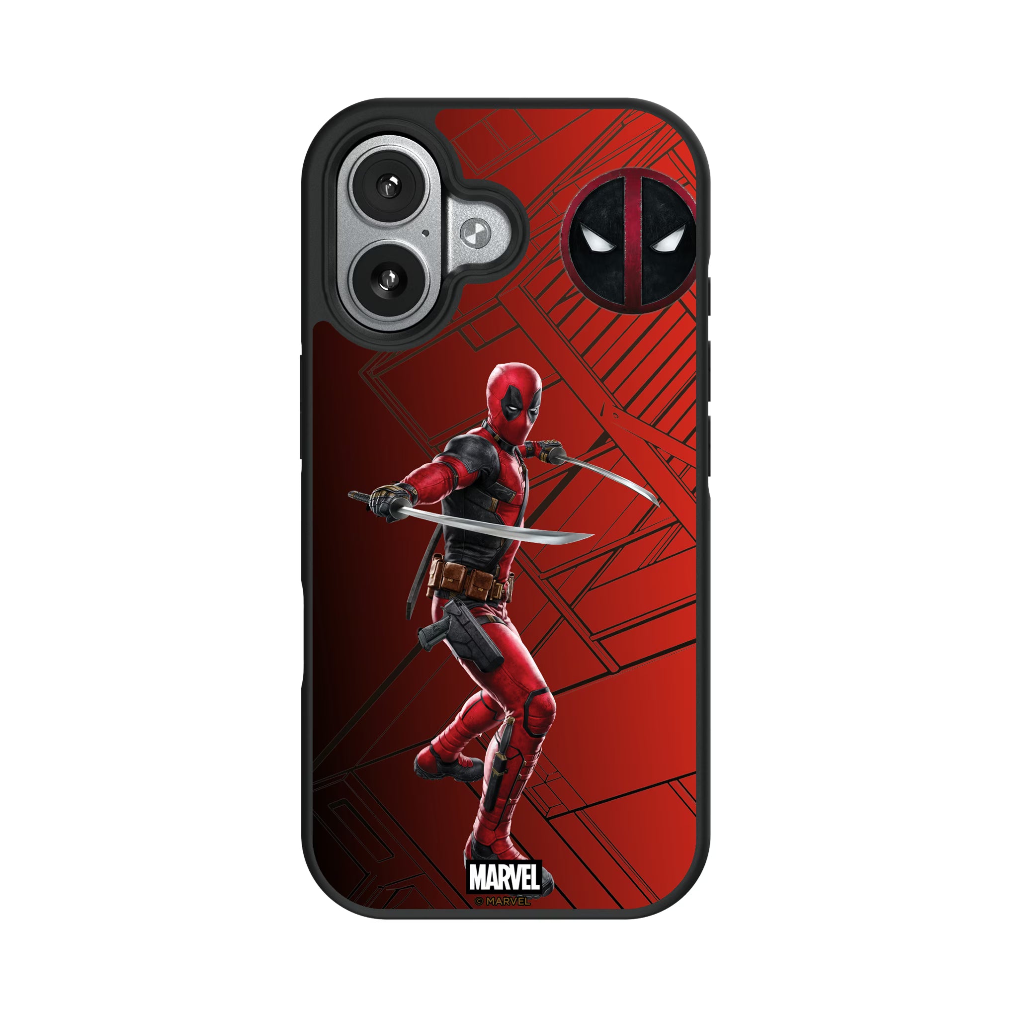 Marvel Deadpool MechLine iPhone Bump Phone Case for Apple iPhone#Device_iPhone 17
