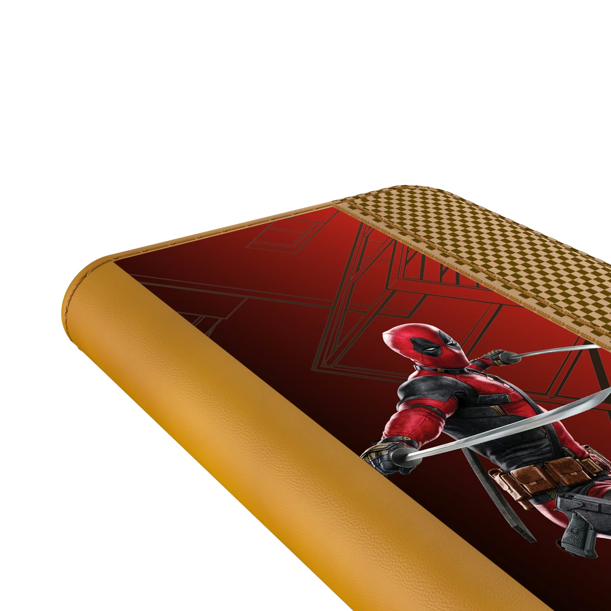 Marvel Deadpool MechLine Galaxy Folio Phone Case for Samsung Galaxy - Detail
