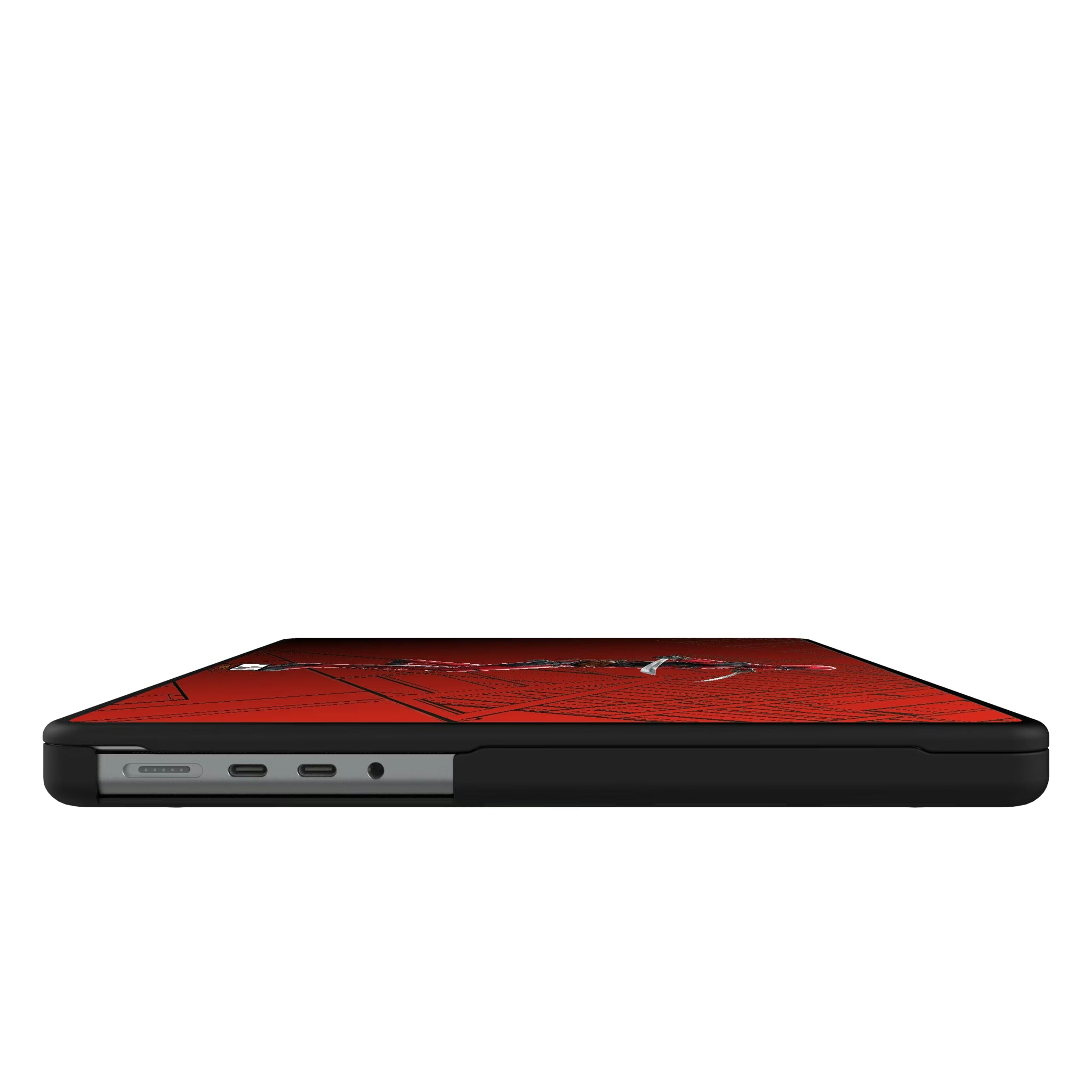 Marvel Deadpool MechLine MacBook Laptop Case for Apple MacBook#Device_MacBook Pro (14-inch, 2021) / MacBook Pro (14-inch, 2023) / MacBook Pro (14-inch, 2024)