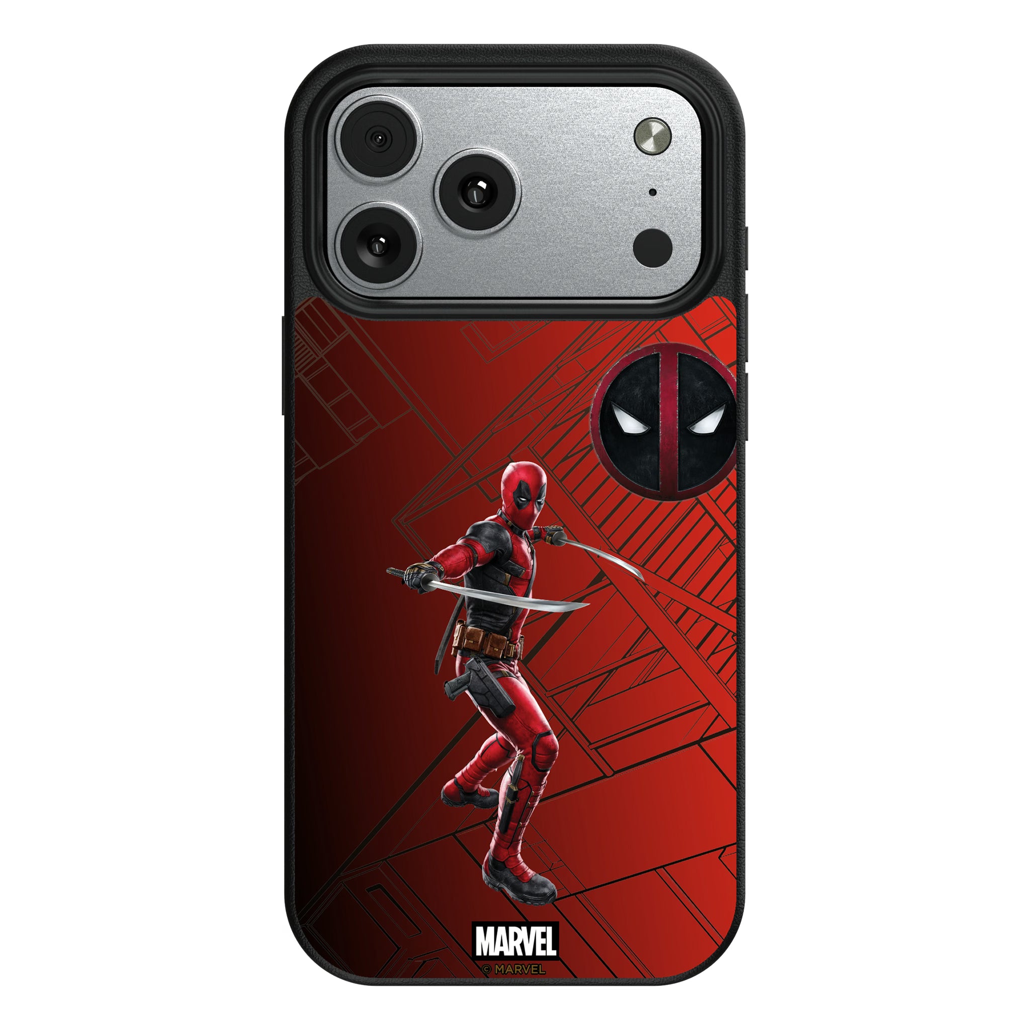 Marvel Deadpool MechLine iPhone MagSafe Compatible Phone Case for Apple iPhone#Device_iPhone 17 Pro Max
