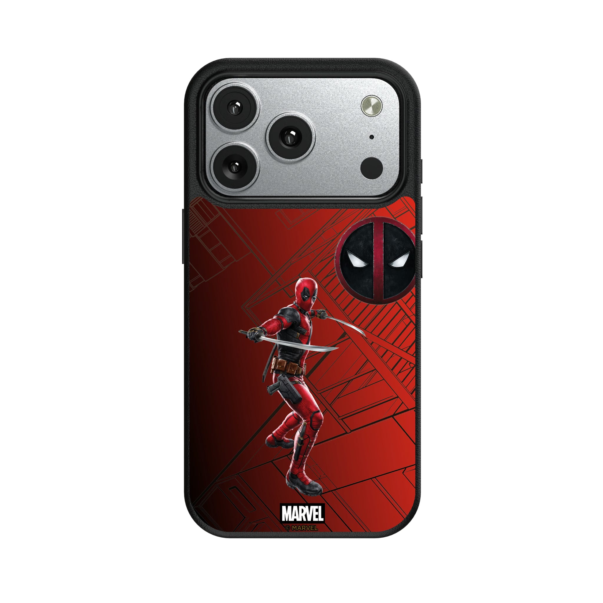 Marvel Deadpool MechLine iPhone MagSafe Compatible Phone Case for Apple iPhone#Device_iPhone 17 Pro