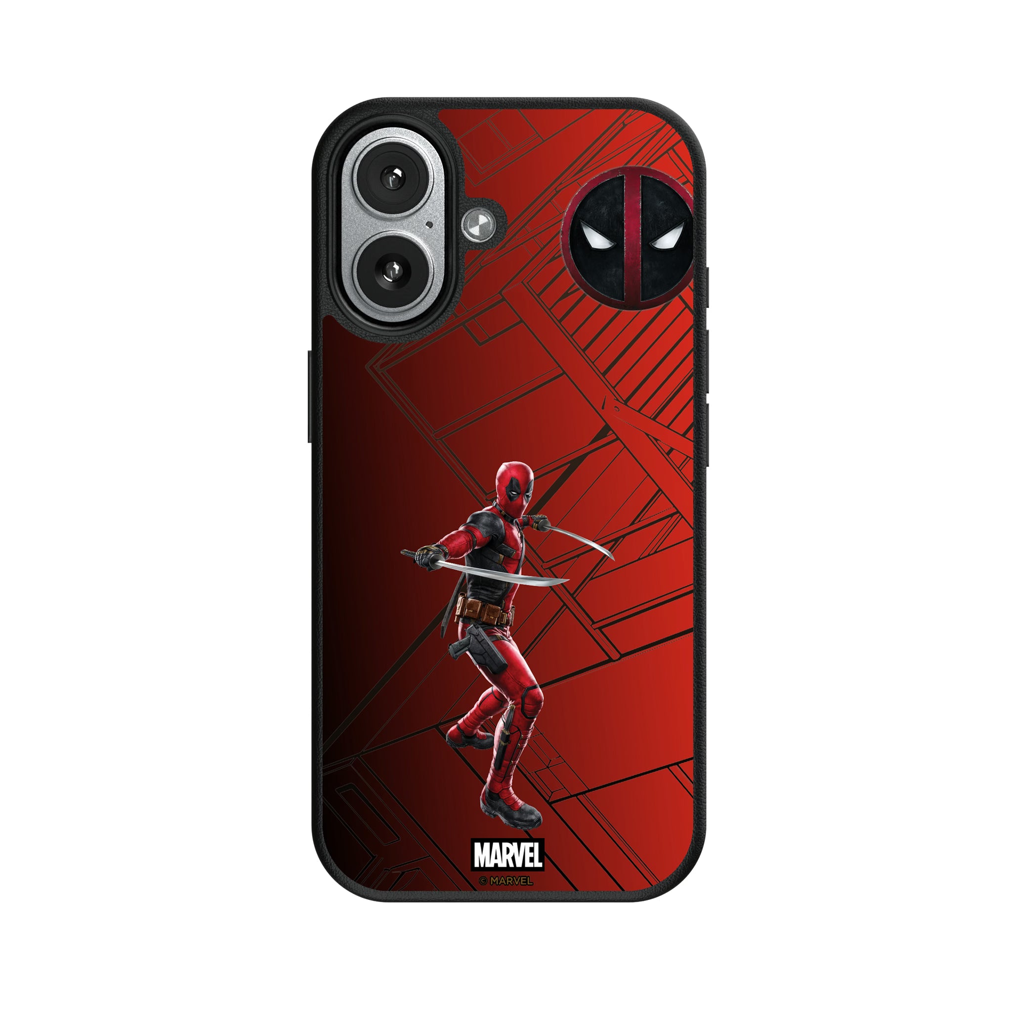 Marvel Deadpool MechLine iPhone MagSafe Compatible Phone Case for Apple iPhone#Device_iPhone 17