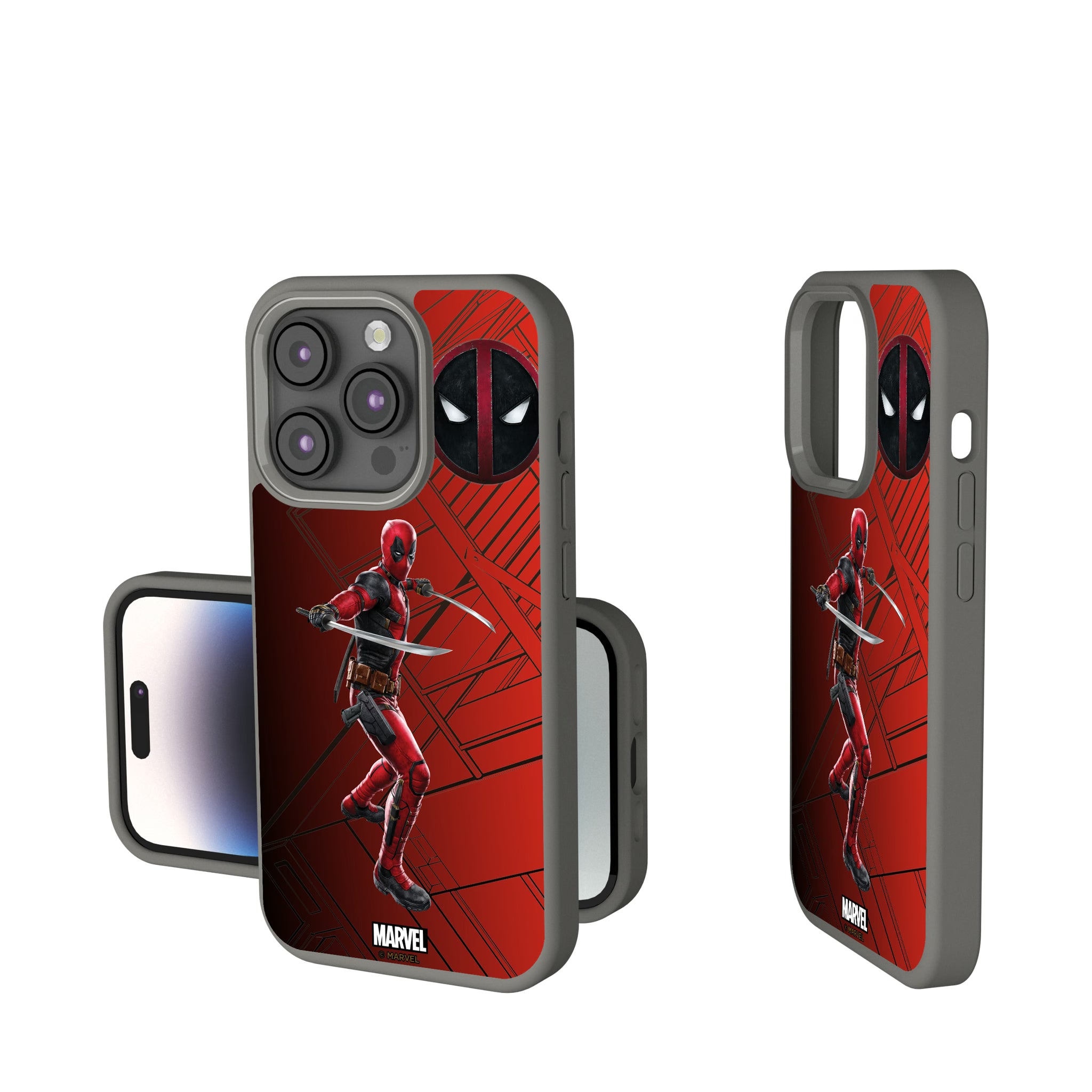Marvel Deadpool MechLine iPhone Soft Touch Phone Case for Apple iPhone