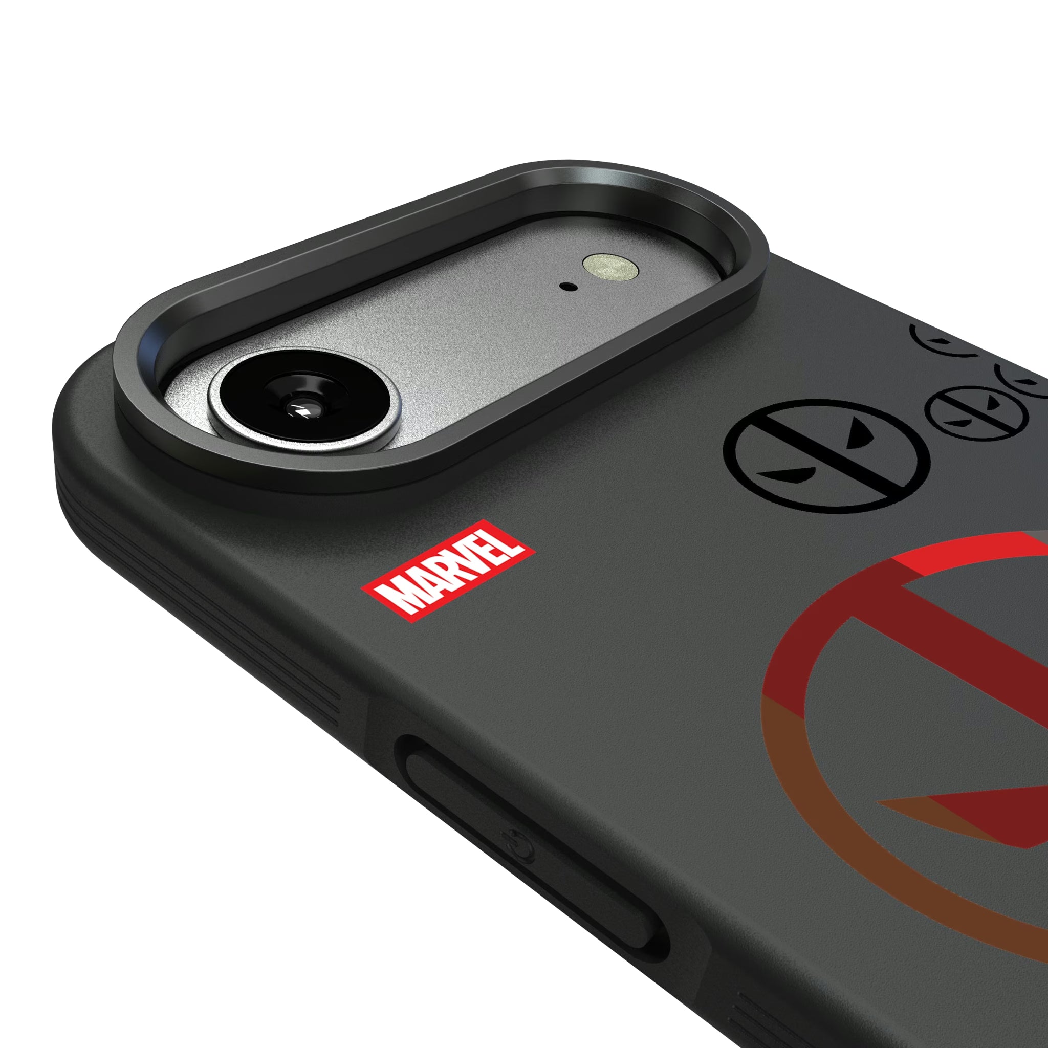 Marvel Deadpool Sigil iPhone Bump Phone Case for Apple iPhone - Detail#Device_iPhone Air