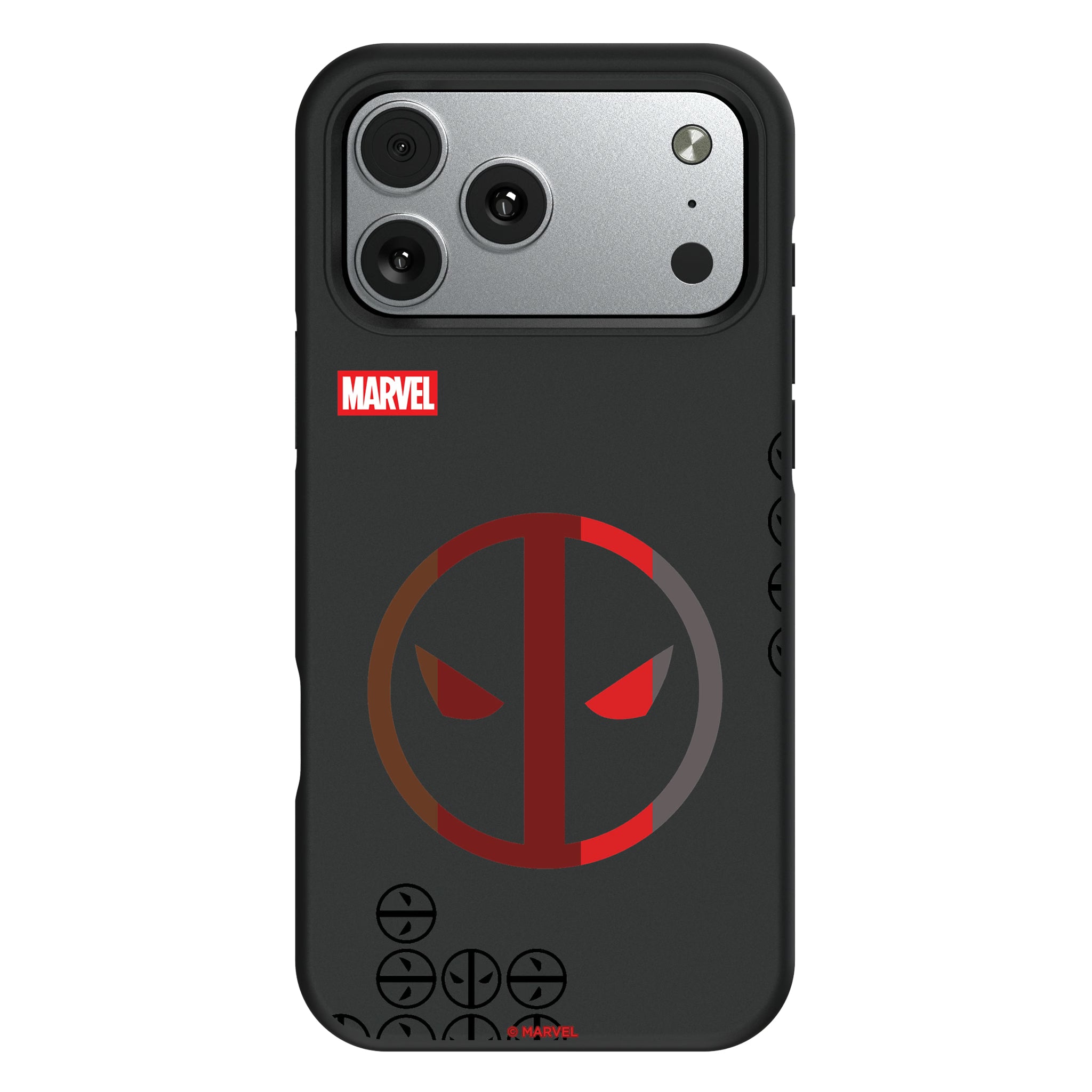 Marvel Deadpool Sigil iPhone Bump Phone Case for Apple iPhone#Device_iPhone 17 Pro Max