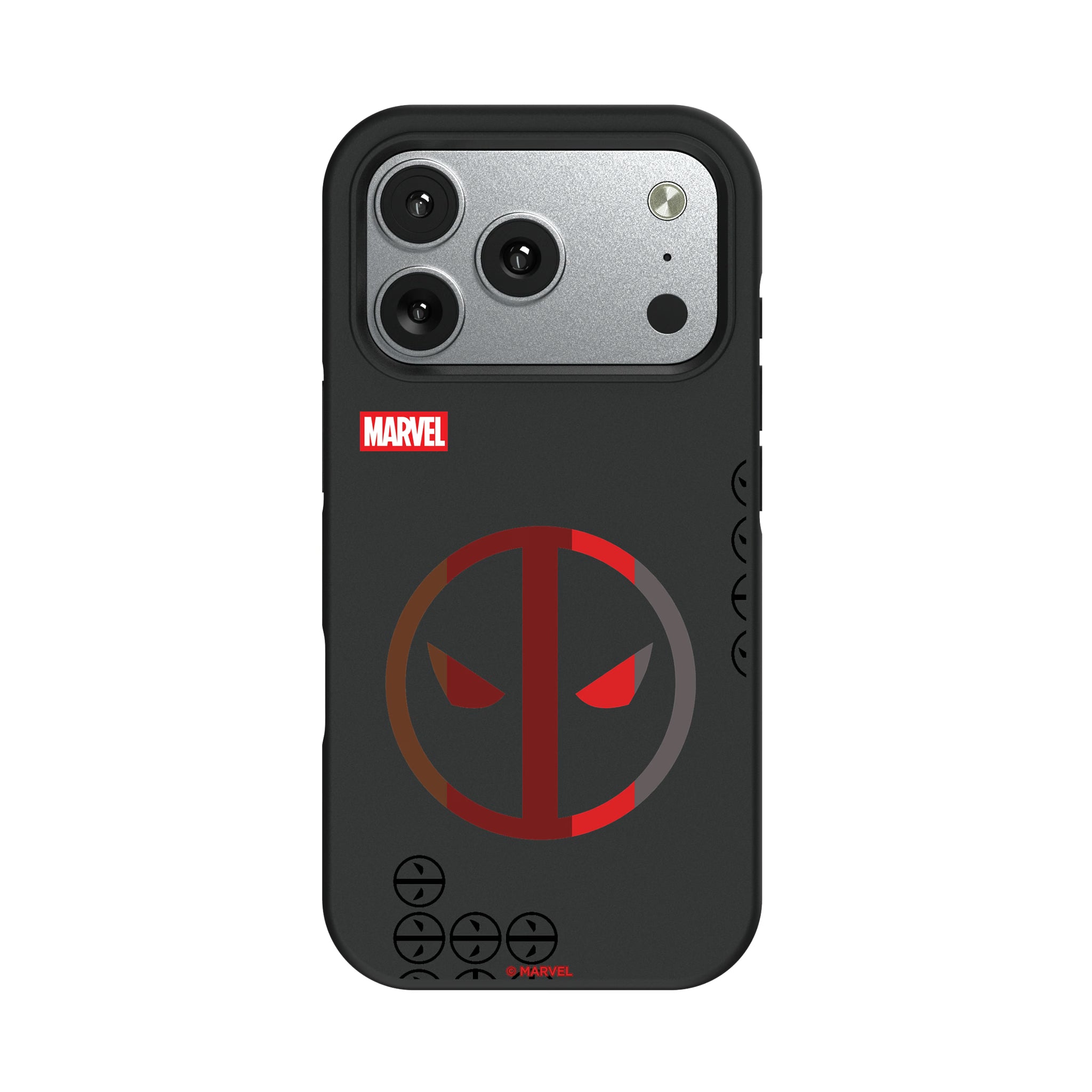 Marvel Deadpool Sigil iPhone Bump Phone Case for Apple iPhone#Device_iPhone 17 Pro