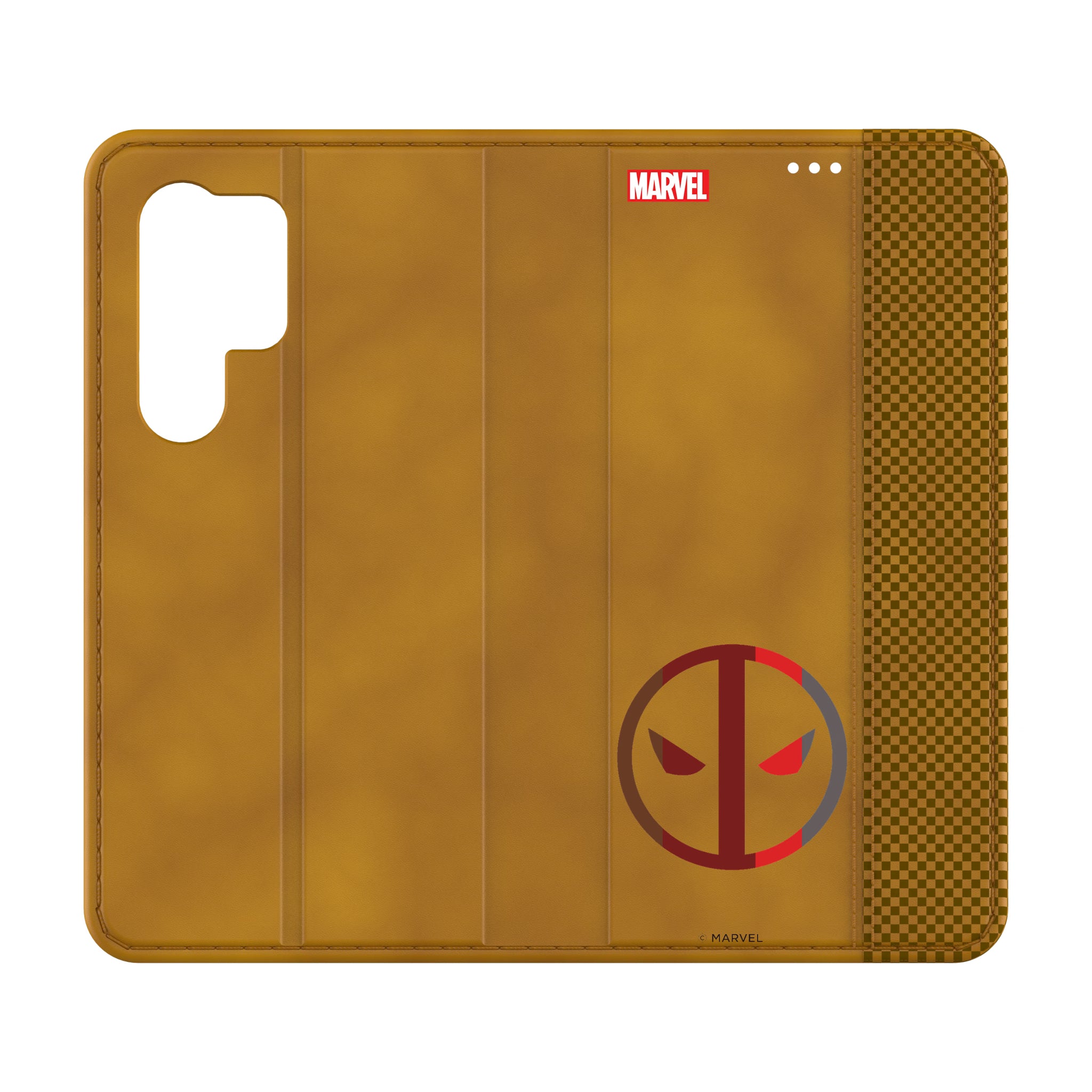 Marvel Deadpool Sigil Galaxy Folio Phone Case for Samsung Galaxy