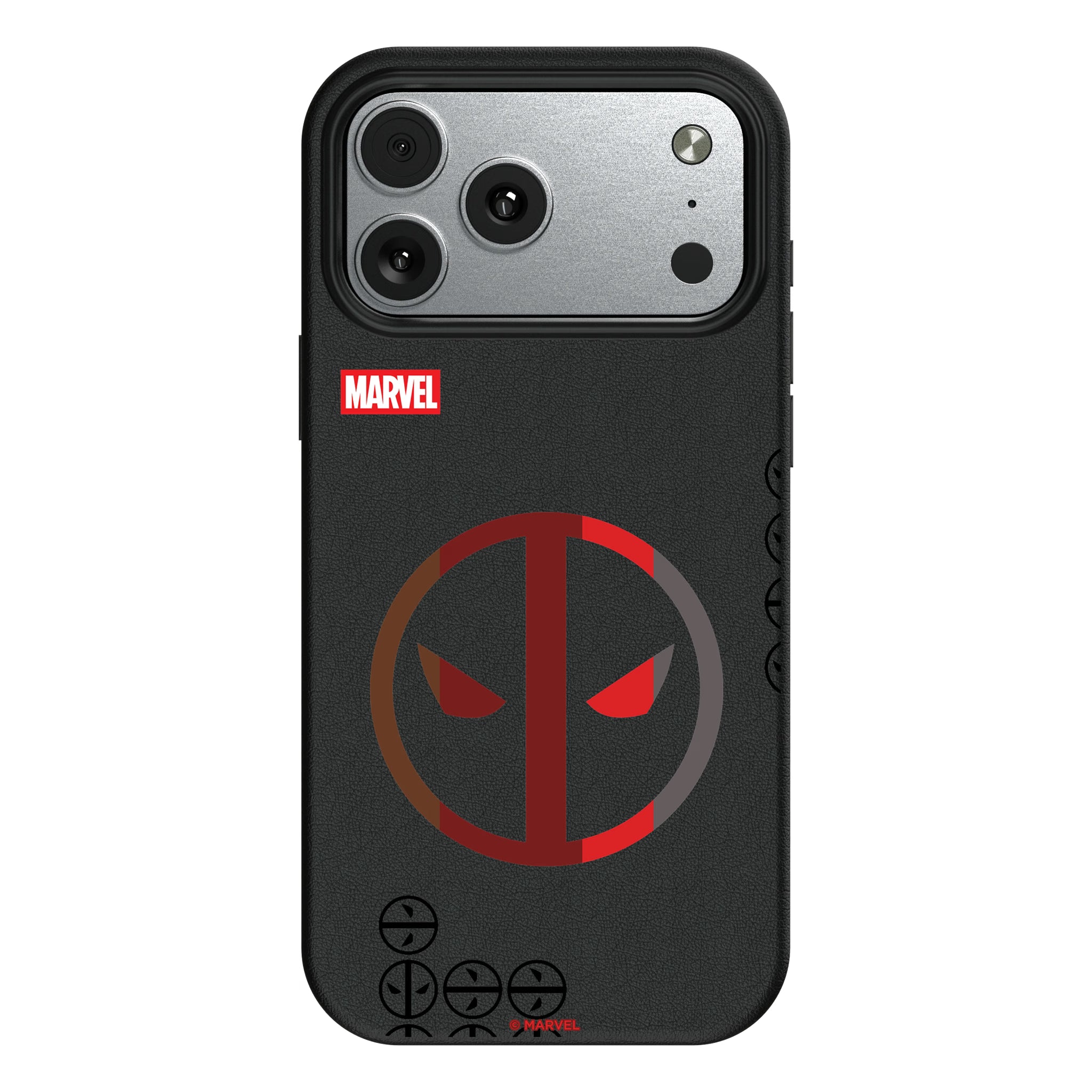 Marvel Deadpool Sigil iPhone MagSafe Compatible Phone Case for Apple iPhone#Device_iPhone 17 Pro Max