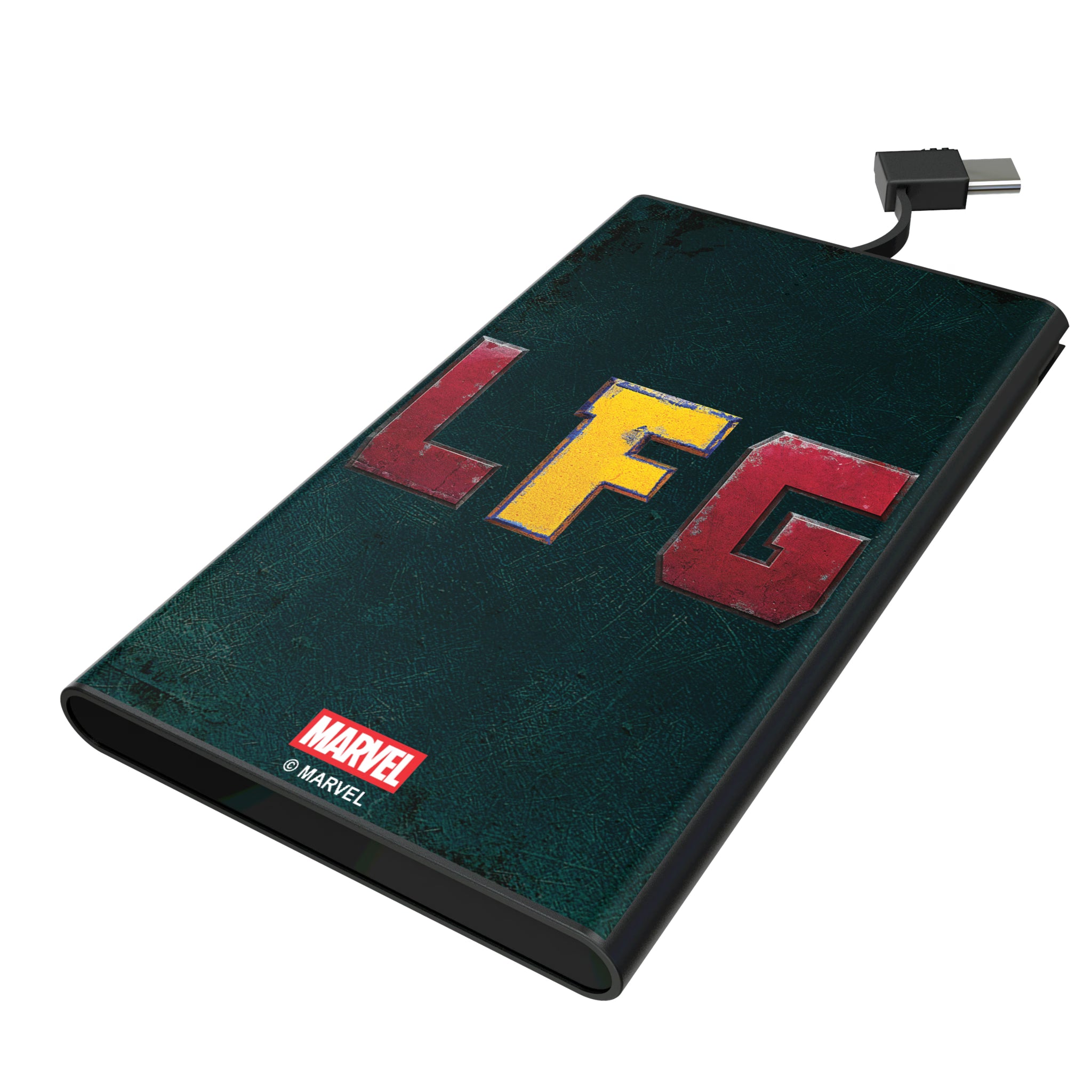 Marvel Deadpool Wolverine Badge 5000mAh Flat Powerbank