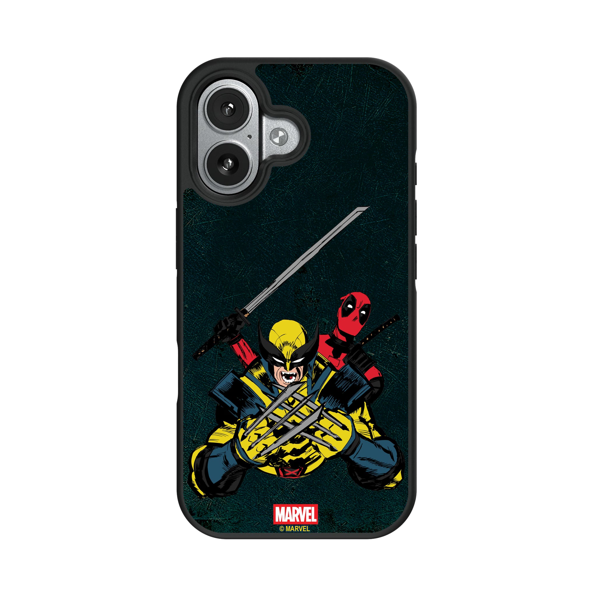 Marvel Deadpool Wolverine Badge iPhone Bump Phone Case for Apple iPhone#Device_iPhone 17