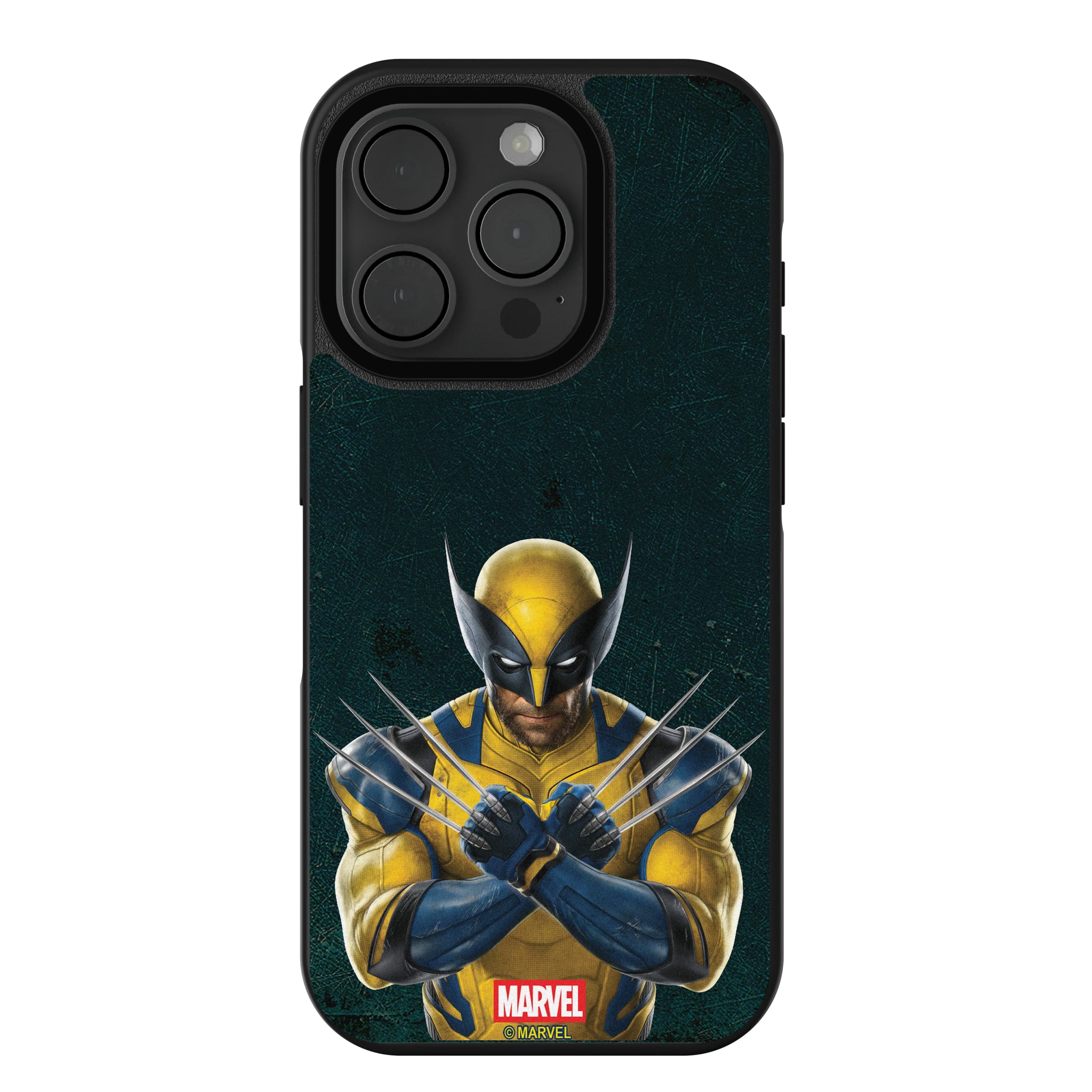Marvel Deadpool Wolverine Badge iPhone Bump Phone Case for Apple iPhone