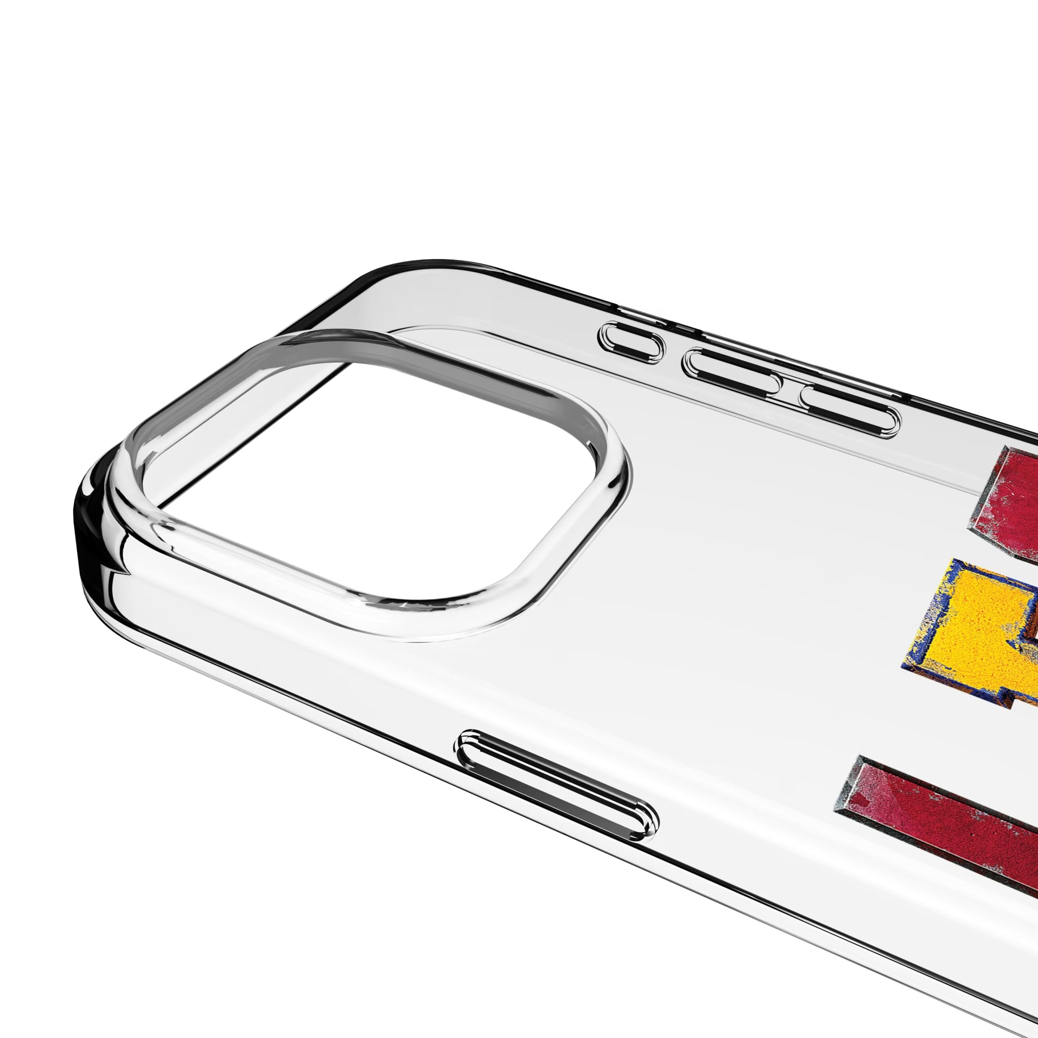 Marvel Deadpool Wolverine Badge iPhone Clear Phone Case for Apple iPhone - Detail