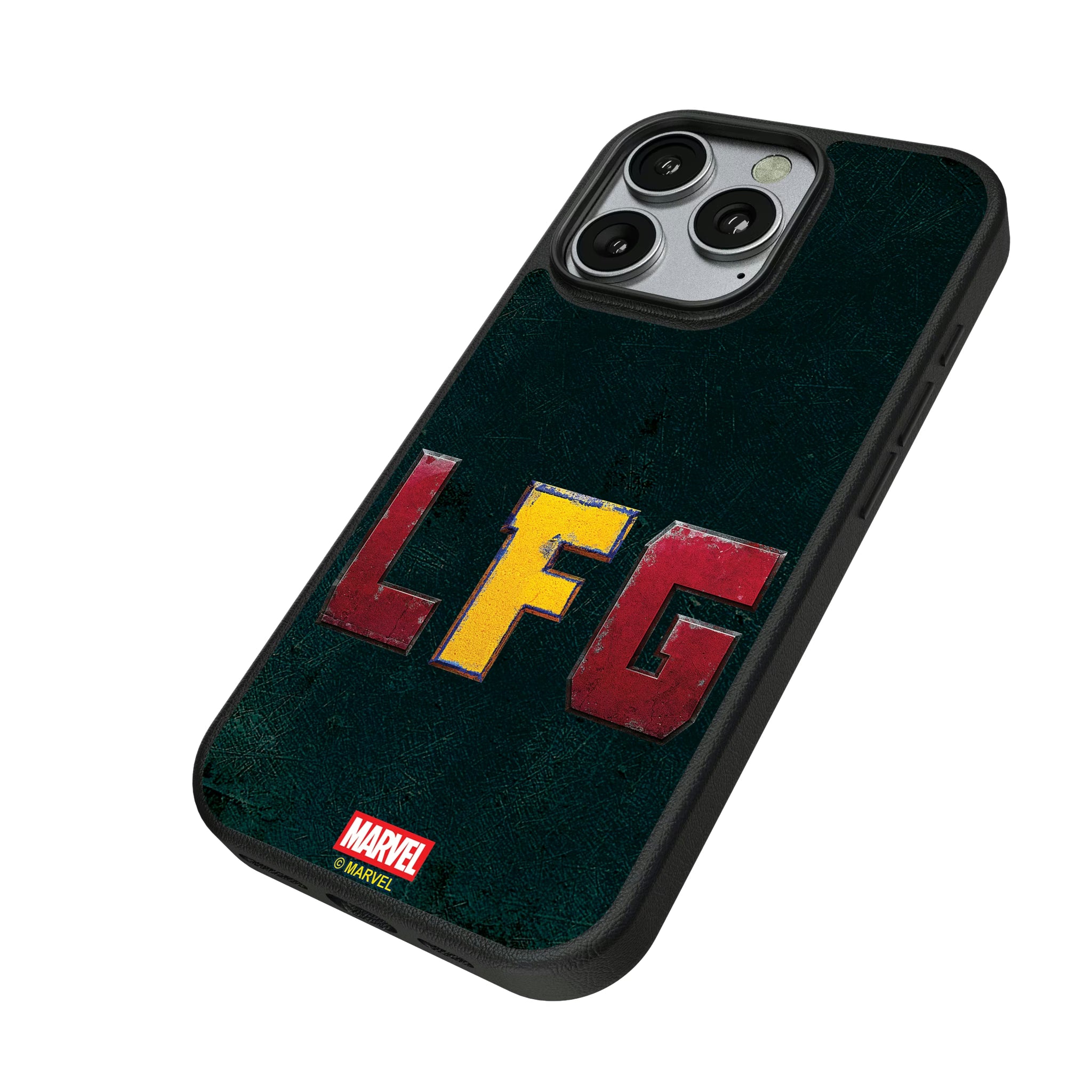 Marvel Deadpool Wolverine Badge iPhone MagSafe Compatible Phone Case for Apple iPhone - Isometric View