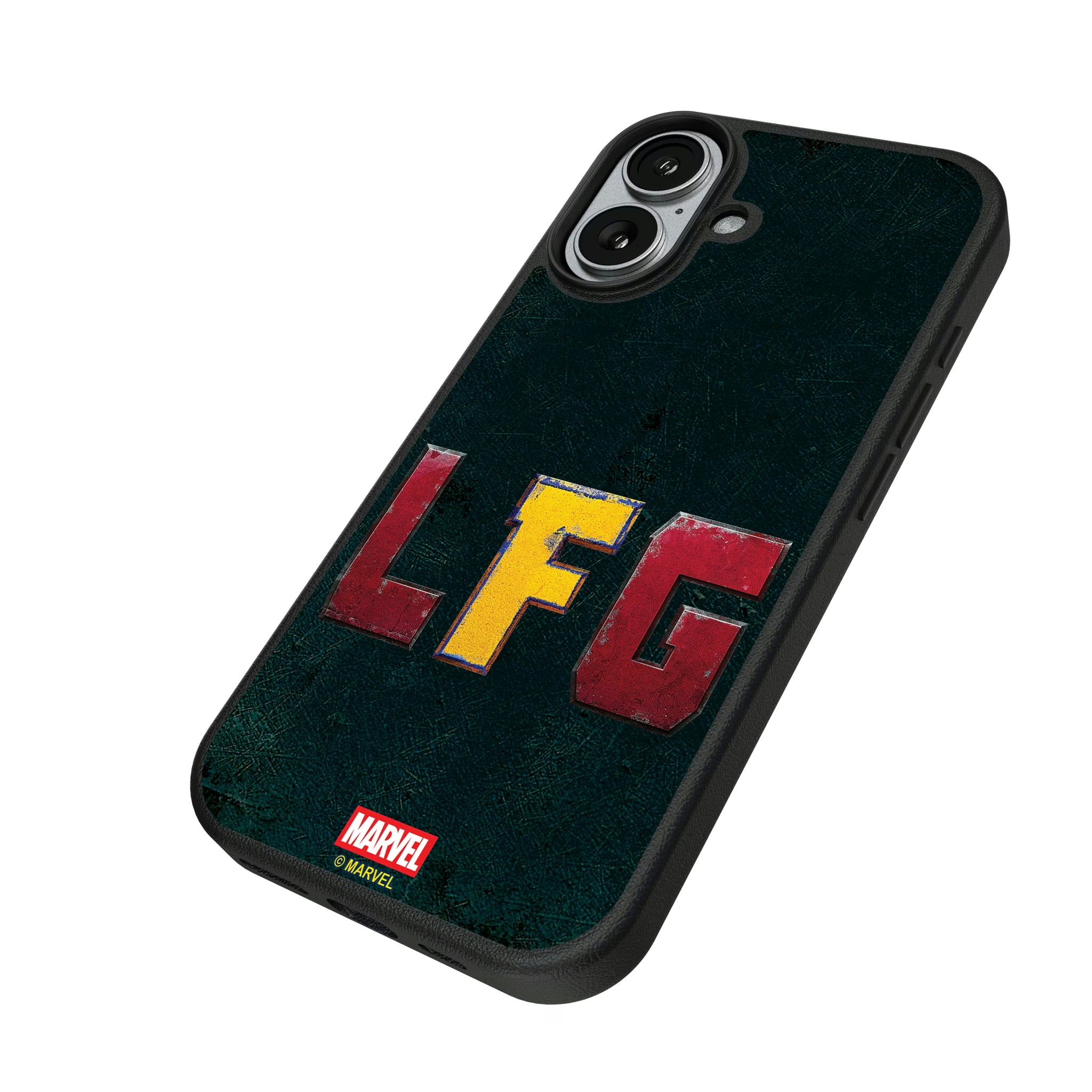Marvel Deadpool Wolverine Badge iPhone MagSafe Compatible Phone Case for Apple iPhone - Isometric View#Device_iPhone 17