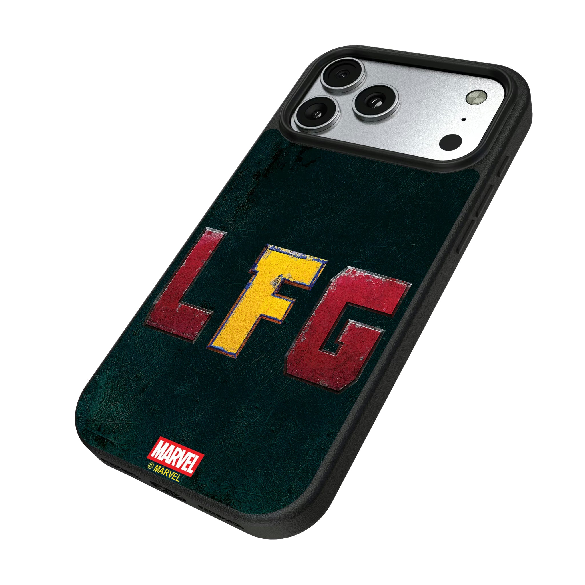 Marvel Deadpool Wolverine Badge iPhone MagSafe Compatible Phone Case for Apple iPhone - Isometric View#Device_iPhone 17 Pro Max