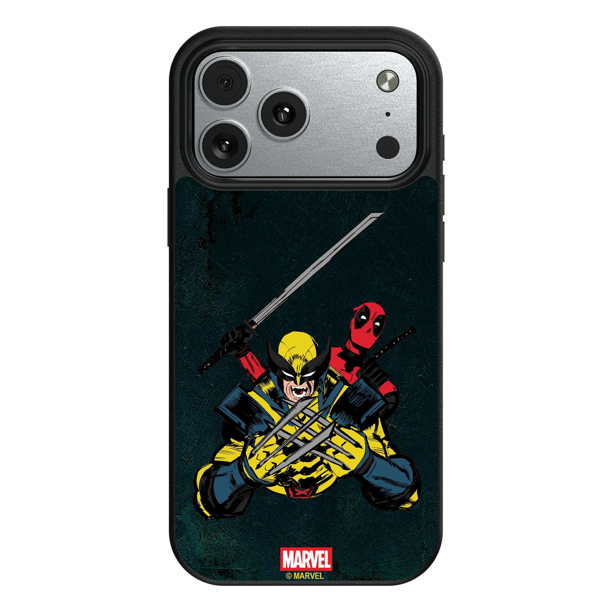 Marvel Deadpool Wolverine Badge iPhone MagSafe Compatible Phone Case for Apple iPhone#Device_iPhone 17 Pro Max