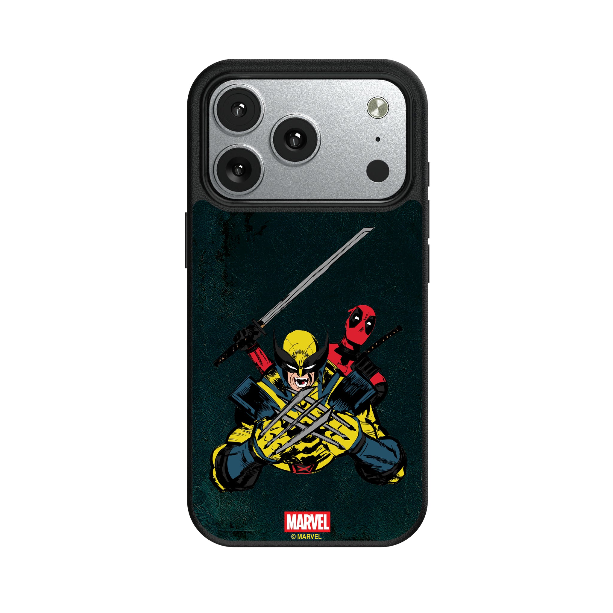 Marvel Deadpool Wolverine Badge iPhone MagSafe Compatible Phone Case for Apple iPhone#Device_iPhone 17 Pro
