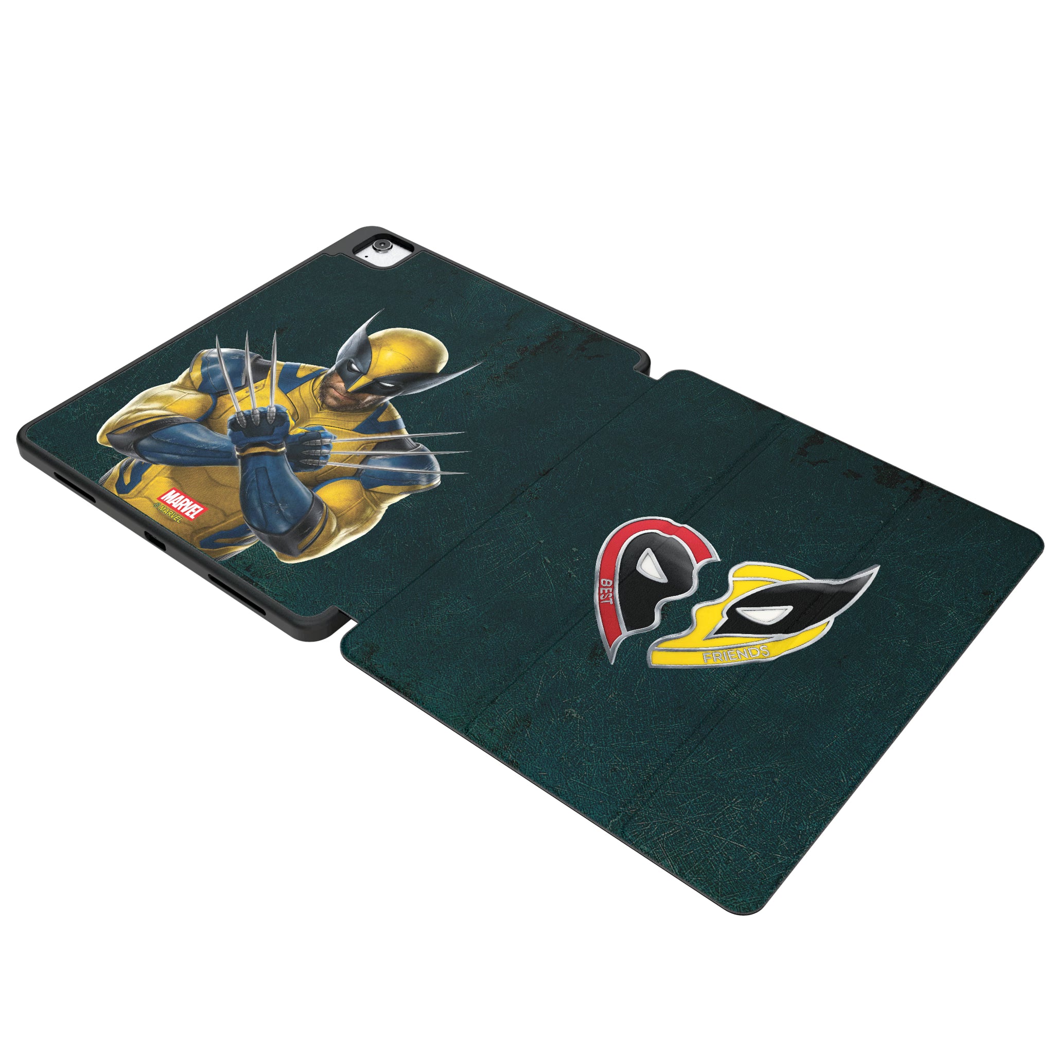 Marvel Deadpool Wolverine Badge iPad Tablet Case for Apple iPad
