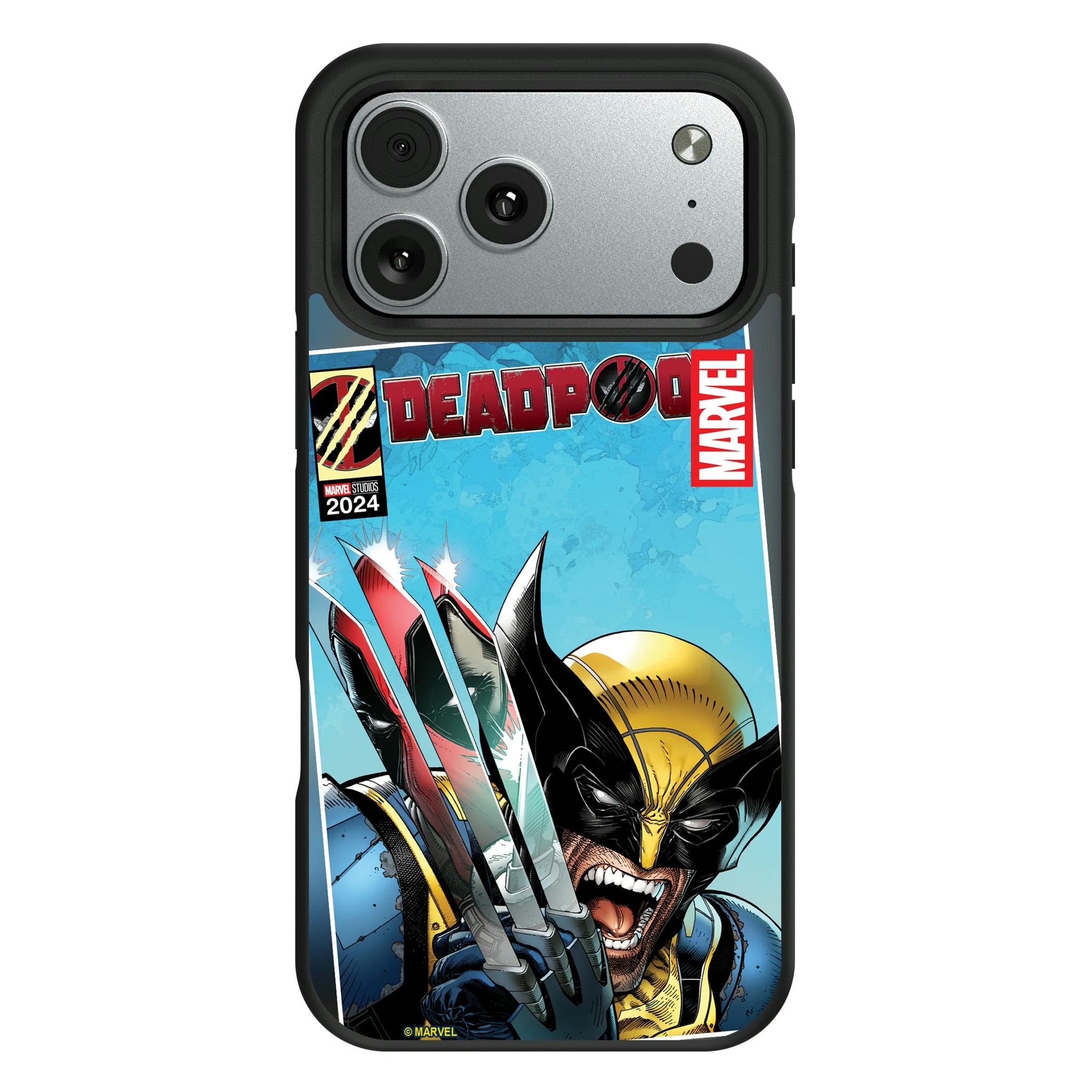 Marvel Deadpool Wolverine Cover Art iPhone Bump Phone Case for Apple iPhone#Device_iPhone 17 Pro Max