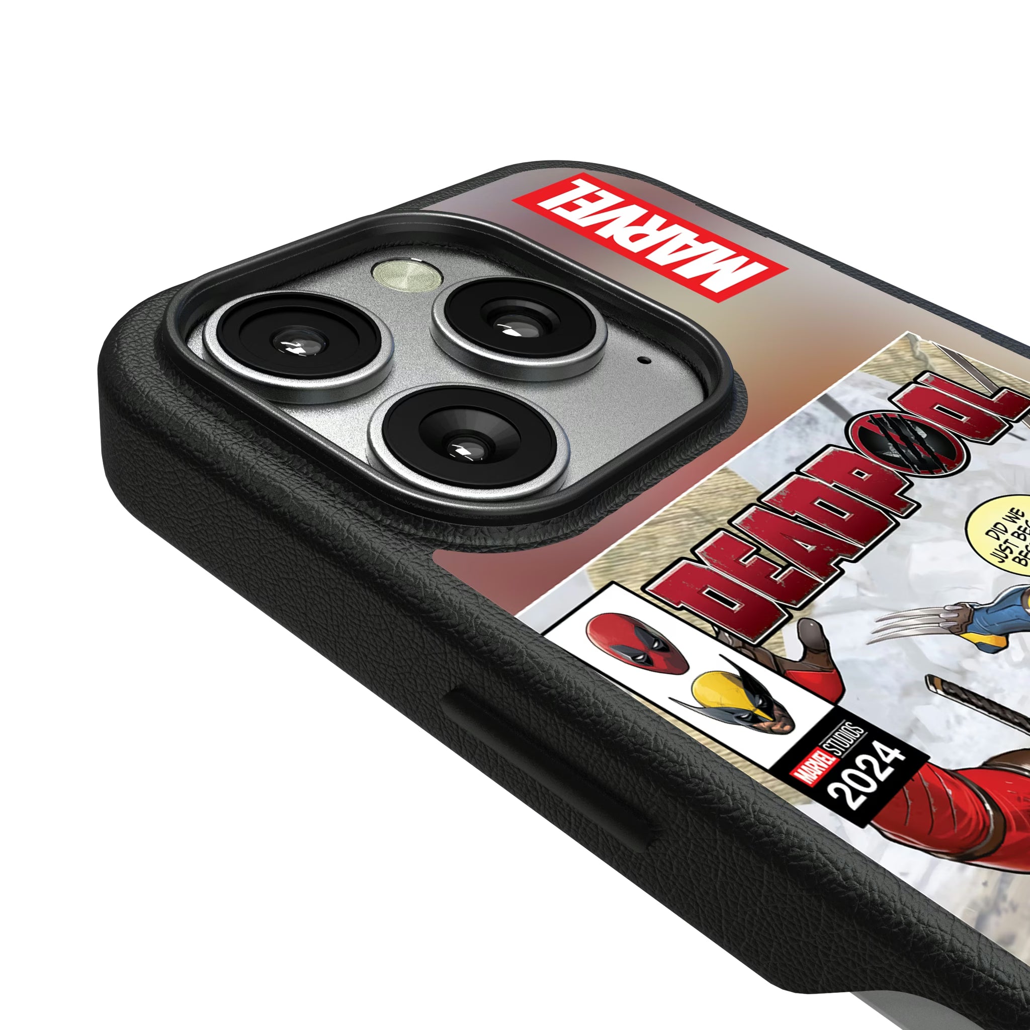 Marvel Deadpool Wolverine Cover Art iPhone MagSafe Compatible Phone Case for Apple iPhone - Detail