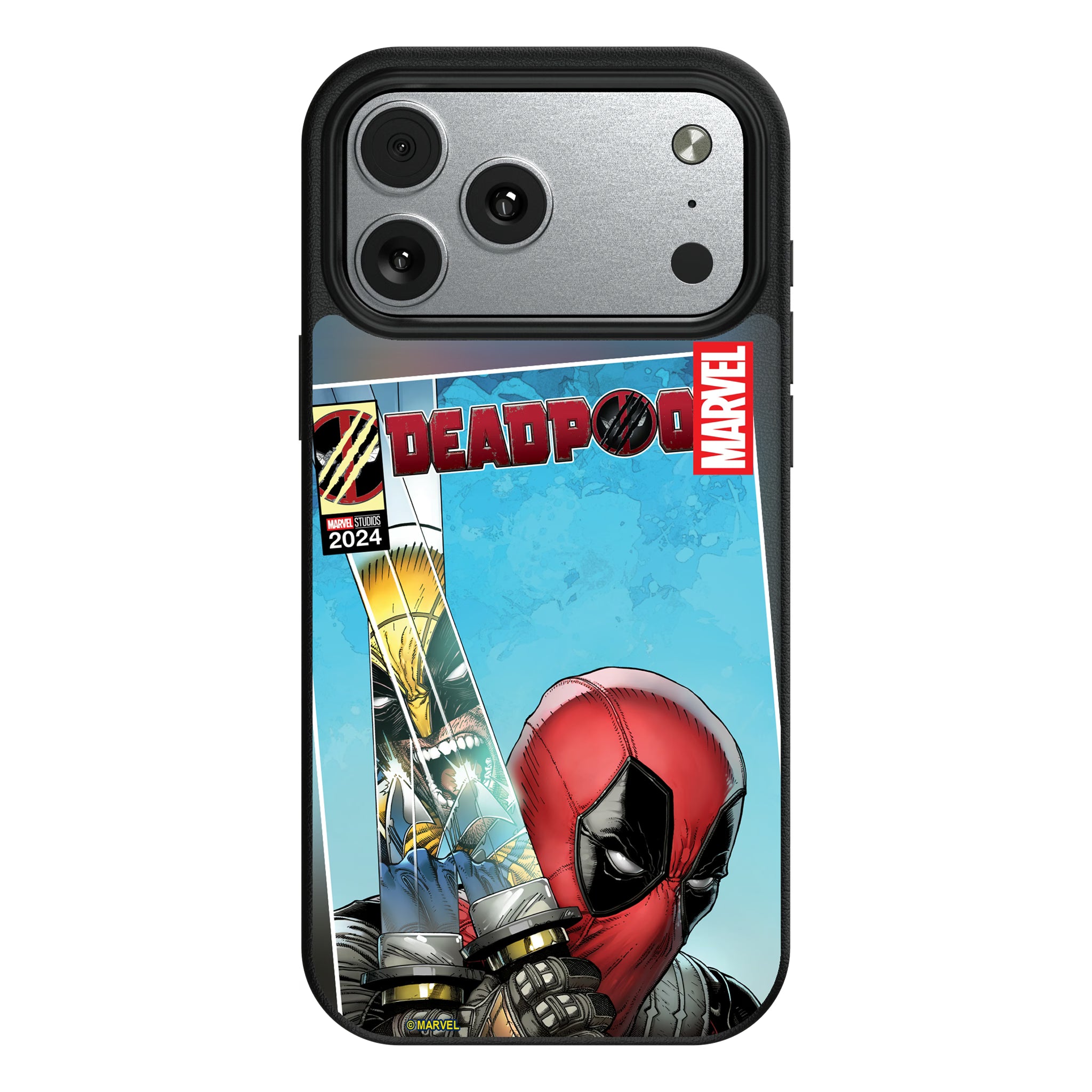 Marvel Deadpool Wolverine Cover Art iPhone MagSafe Compatible Phone Case for Apple iPhone#Device_iPhone 17 Pro Max