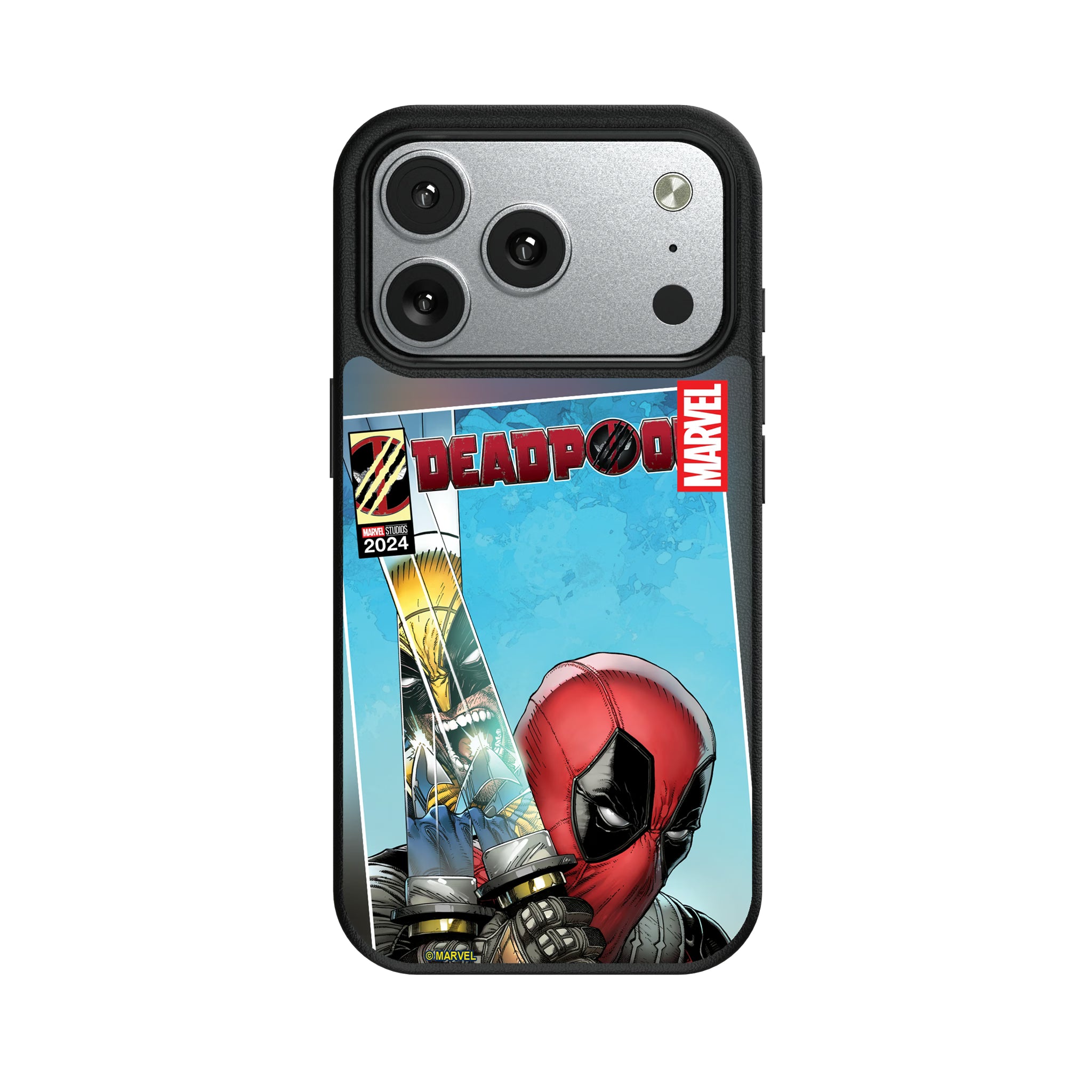 Marvel Deadpool Wolverine Cover Art iPhone MagSafe Compatible Phone Case for Apple iPhone#Device_iPhone 17 Pro