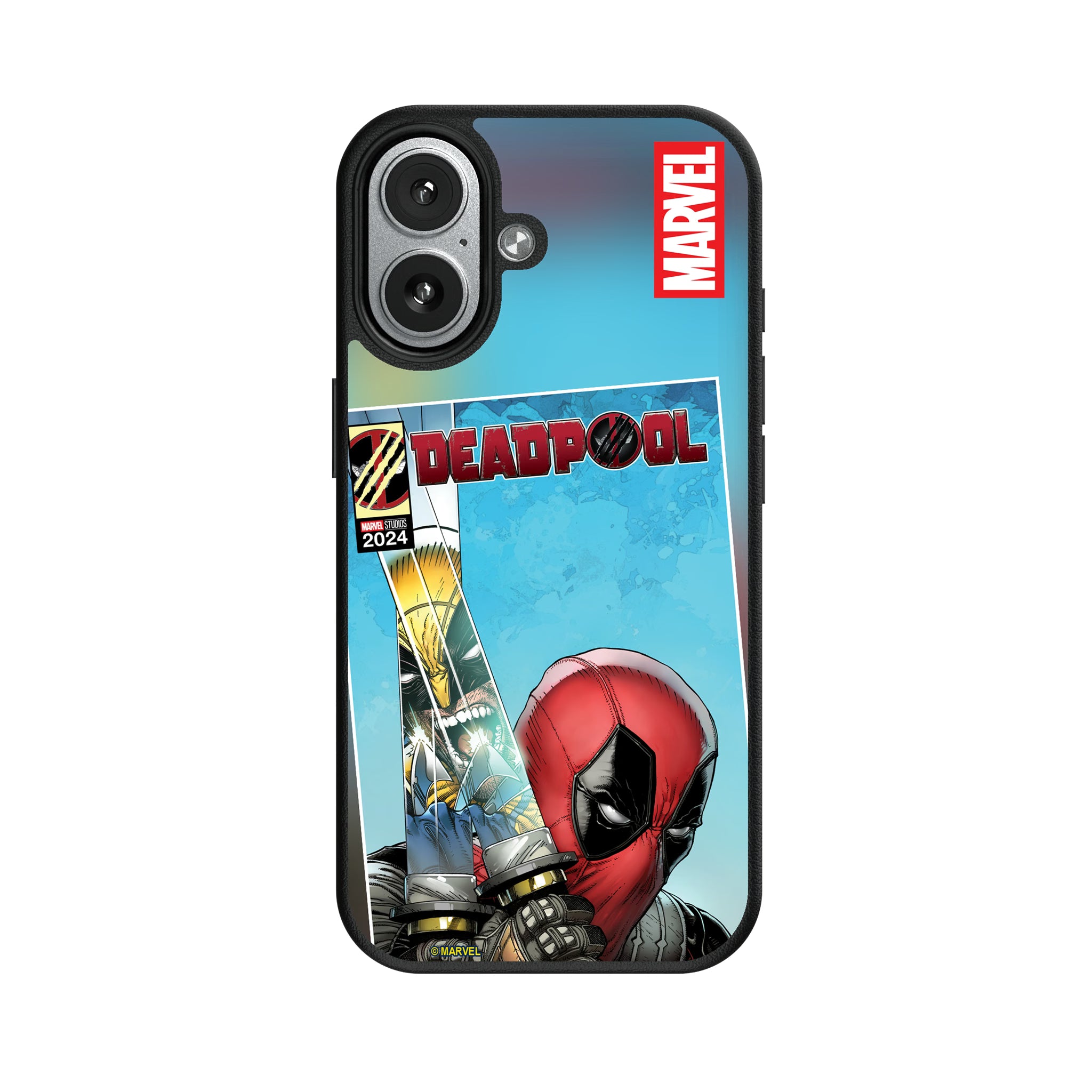Marvel Deadpool Wolverine Cover Art iPhone MagSafe Compatible Phone Case for Apple iPhone#Device_iPhone 17