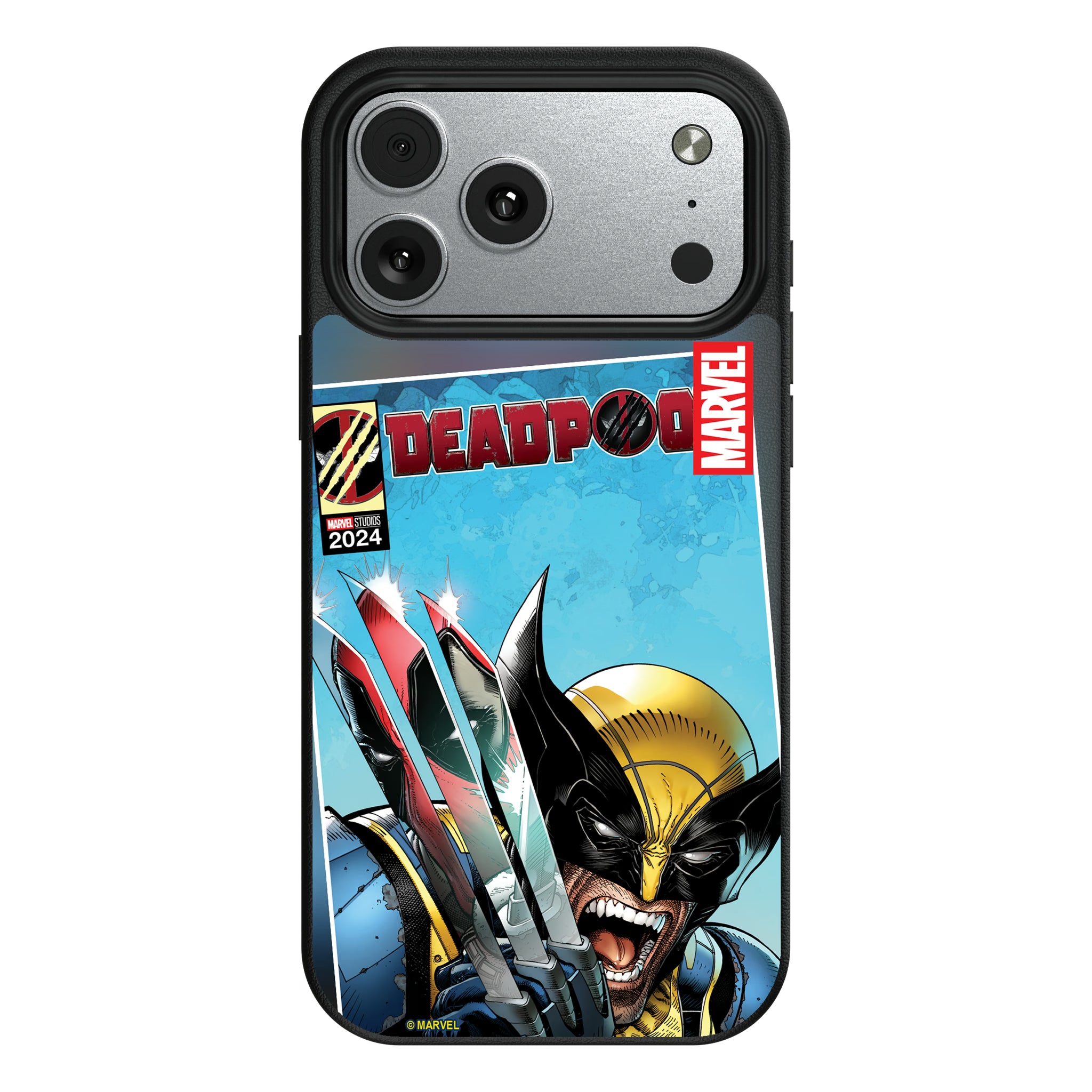 Marvel Deadpool Wolverine Cover Art iPhone MagSafe Compatible Phone Case for Apple iPhone#Device_iPhone 17 Pro Max