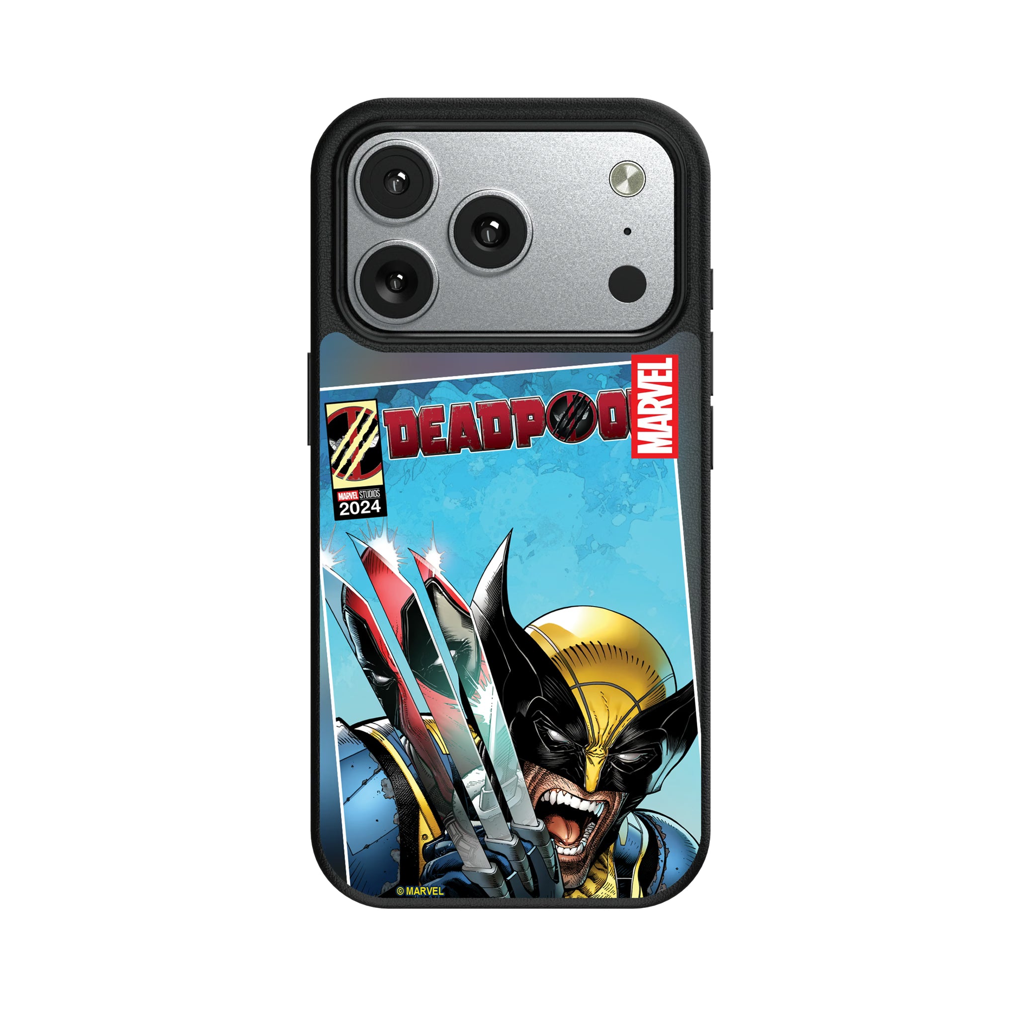 Marvel Deadpool Wolverine Cover Art iPhone MagSafe Compatible Phone Case for Apple iPhone#Device_iPhone 17 Pro