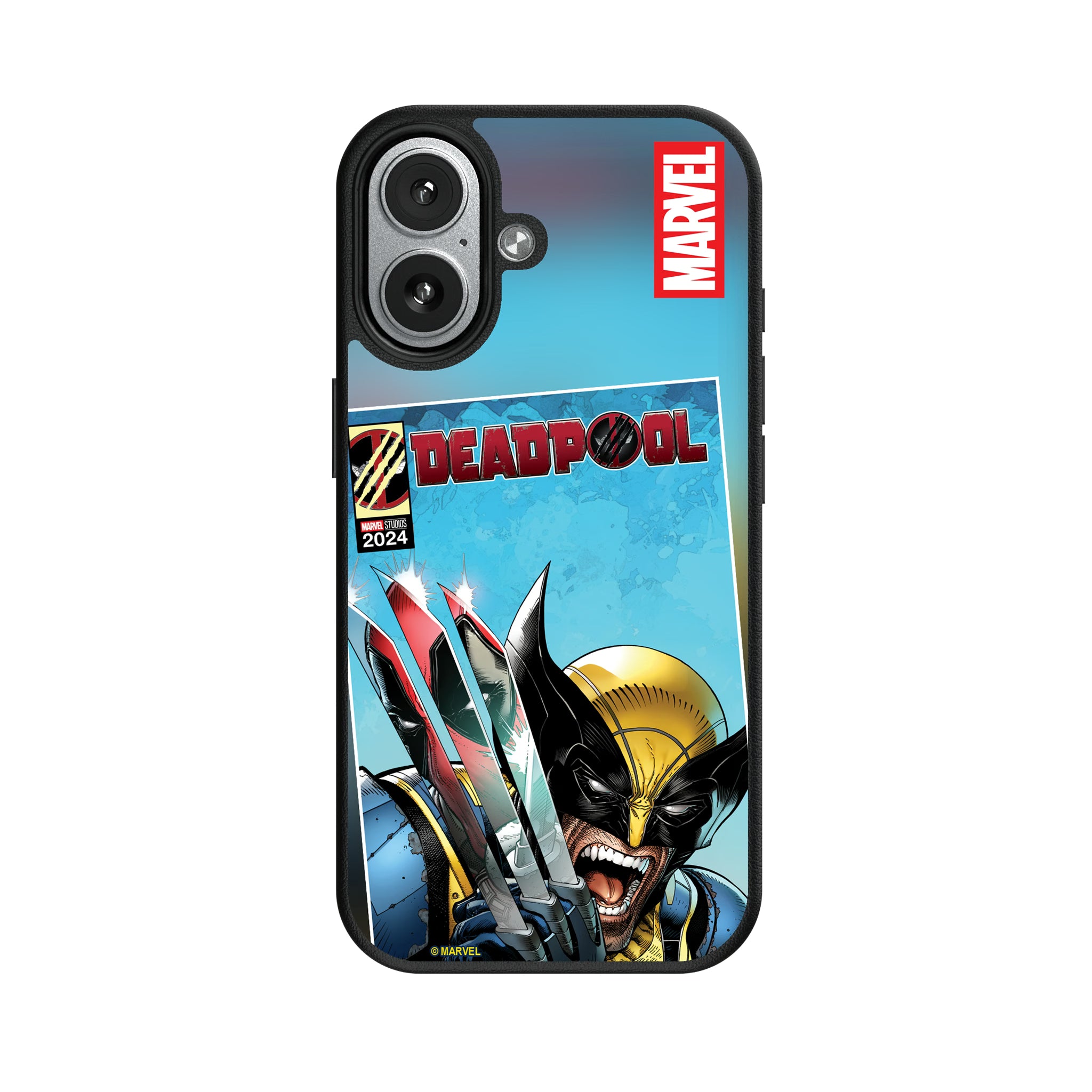 Marvel Deadpool Wolverine Cover Art iPhone MagSafe Compatible Phone Case for Apple iPhone#Device_iPhone 17