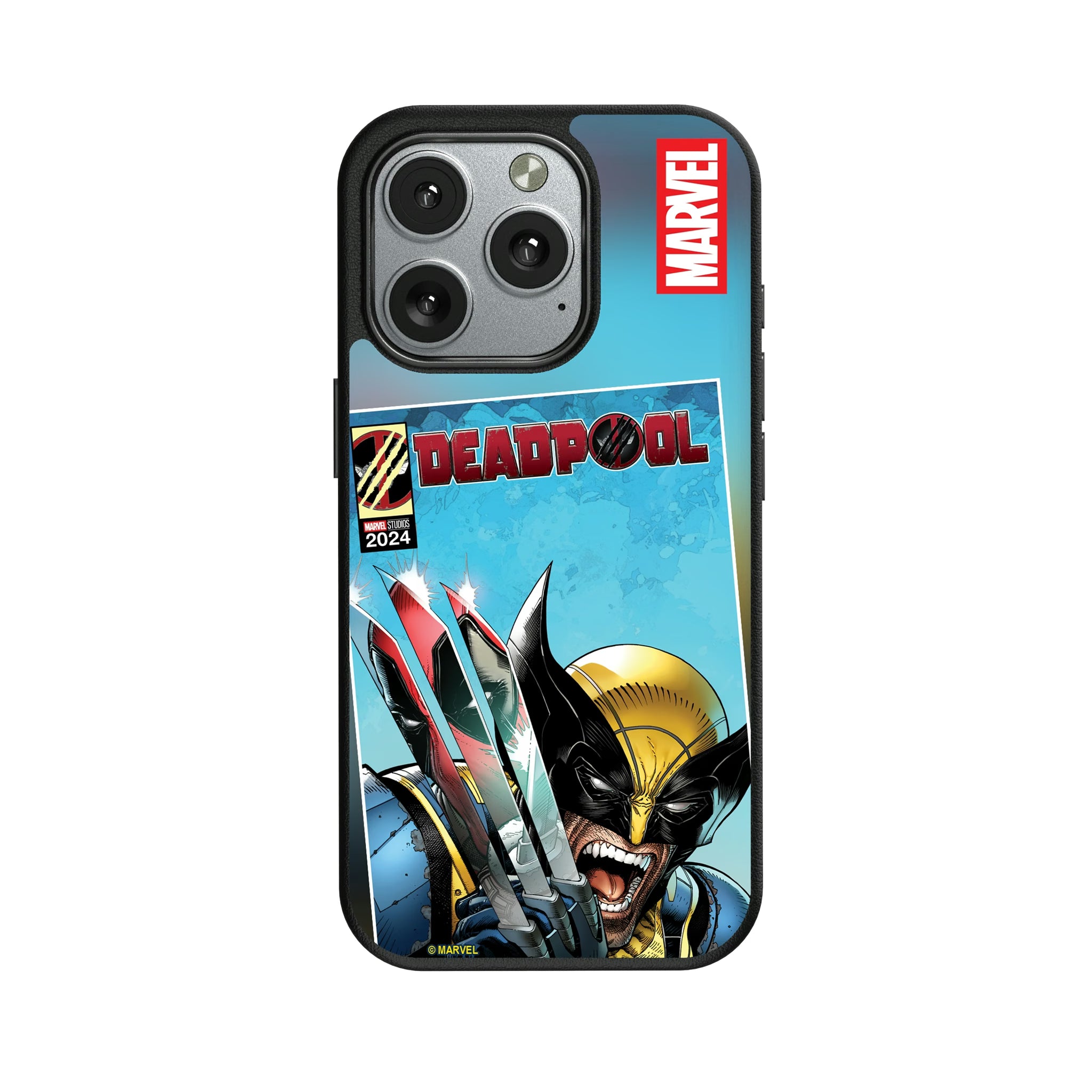 Marvel Deadpool Wolverine Cover Art iPhone MagSafe Compatible Phone Case for Apple iPhone