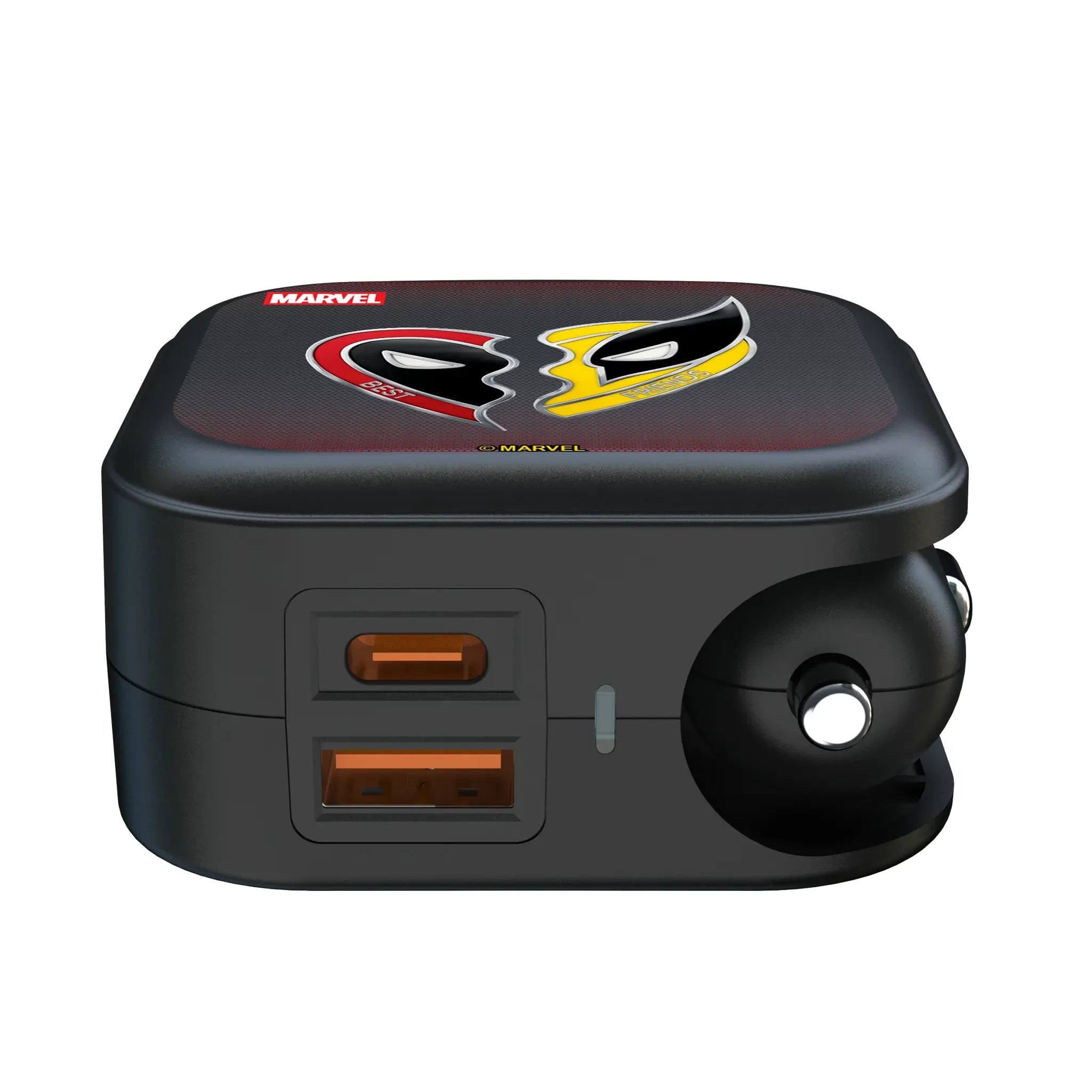 Marvel Deadpool Wolverine Grid 2 in 1 USB A/C Charger