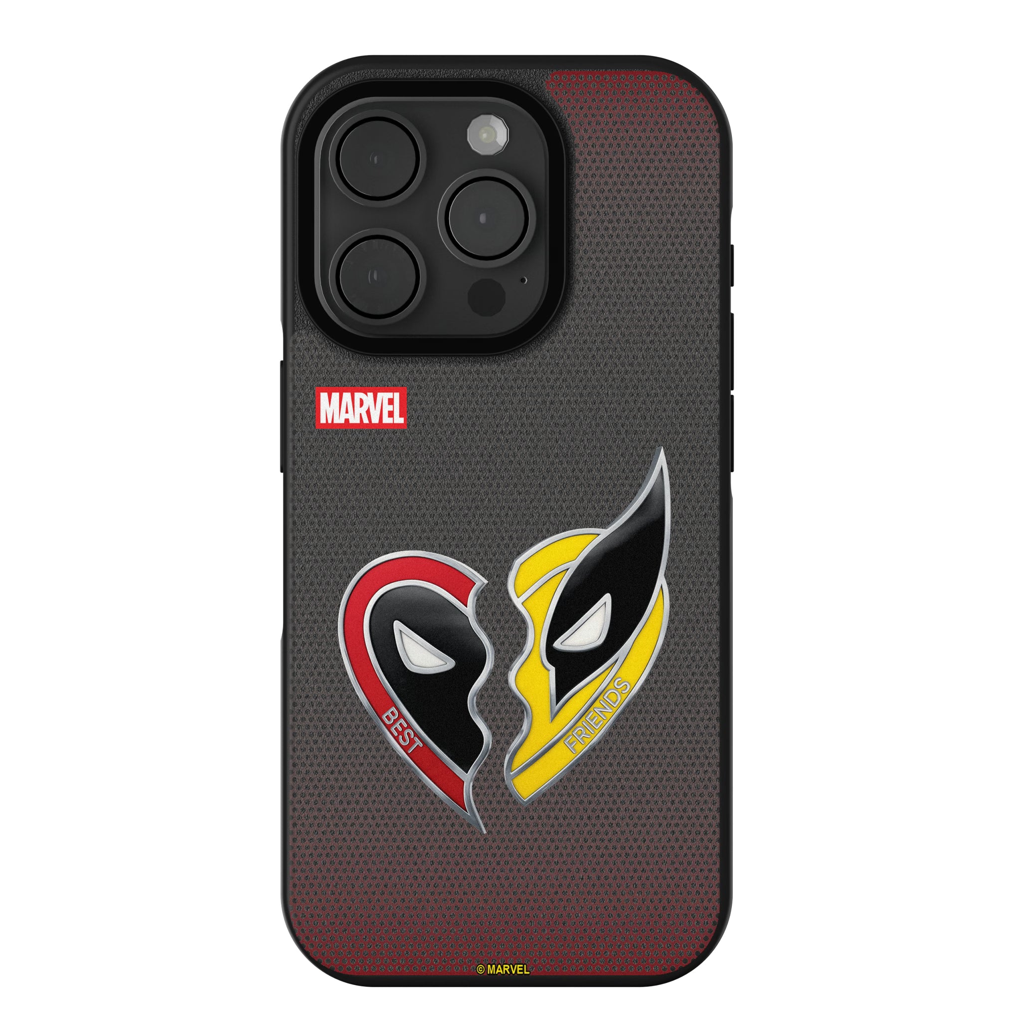 Marvel Deadpool Wolverine Grid iPhone Bump Phone Case for Apple iPhone